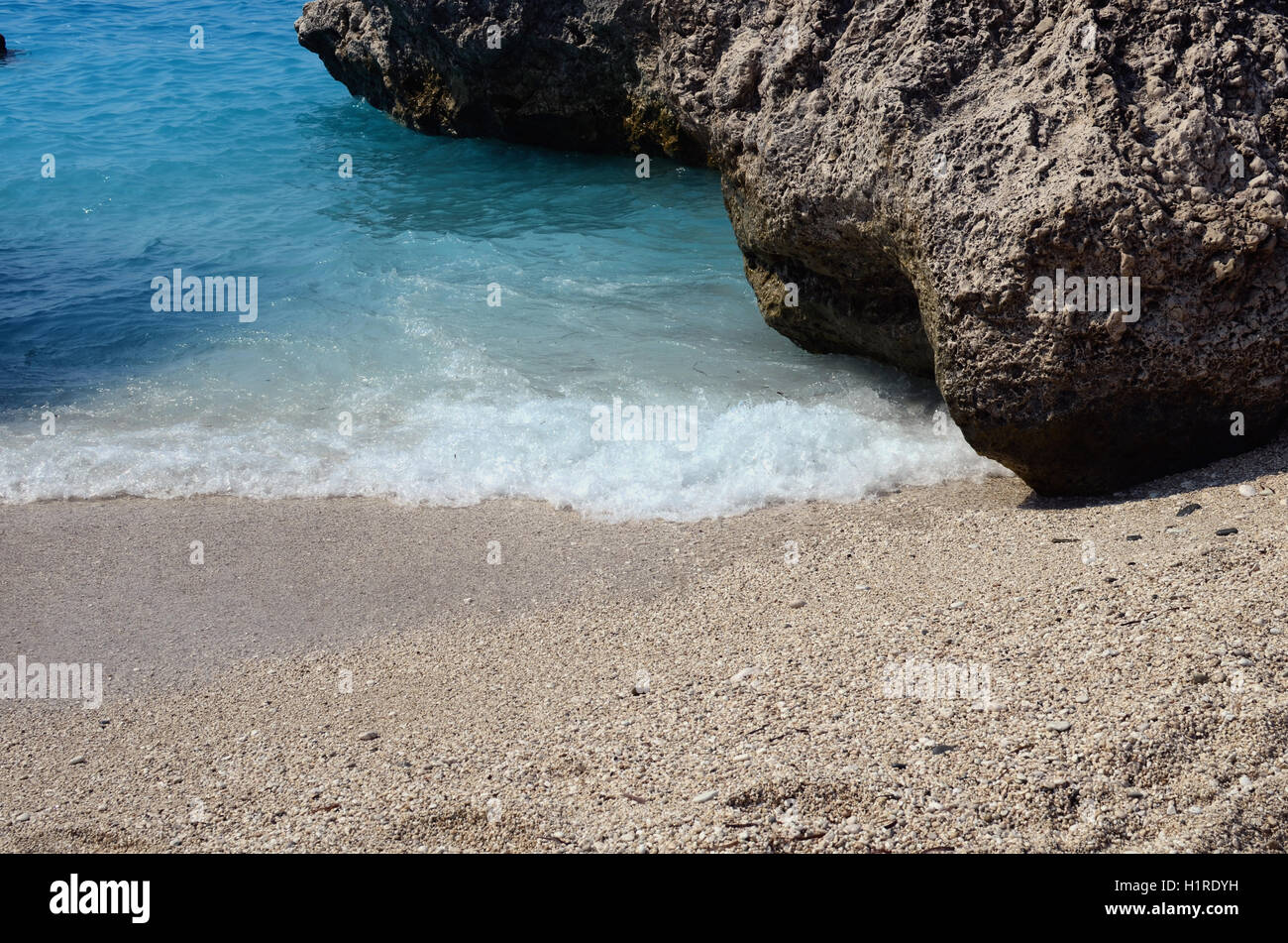 Tolle Ferien in Lefkada Insel, Ionisches Meer, Griechenland, Europa. Stockfoto