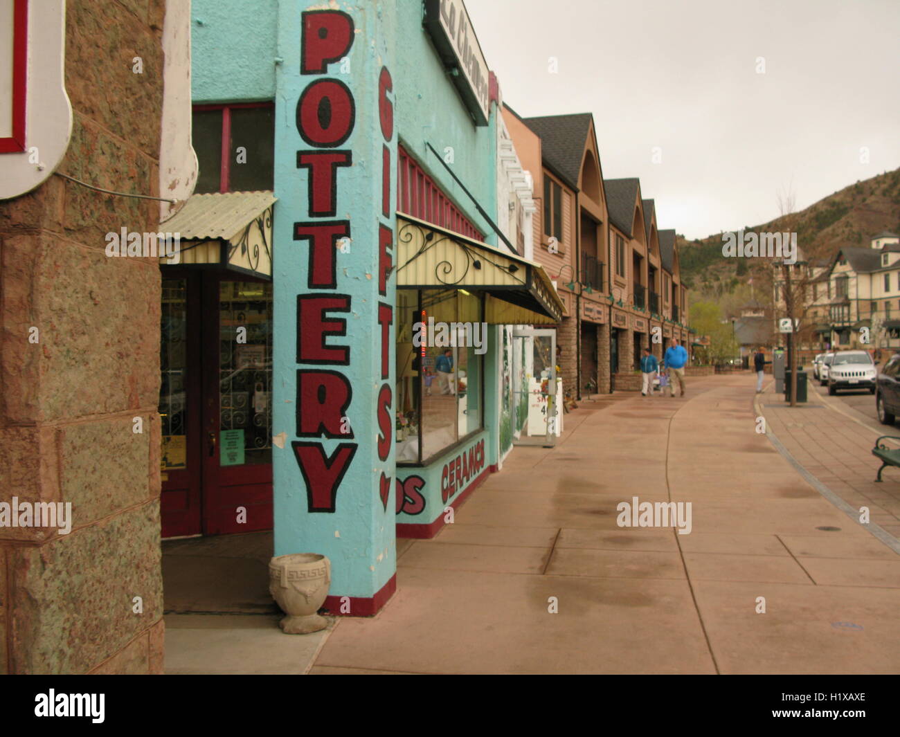 Manitou Springs, Colorado Stockfoto
