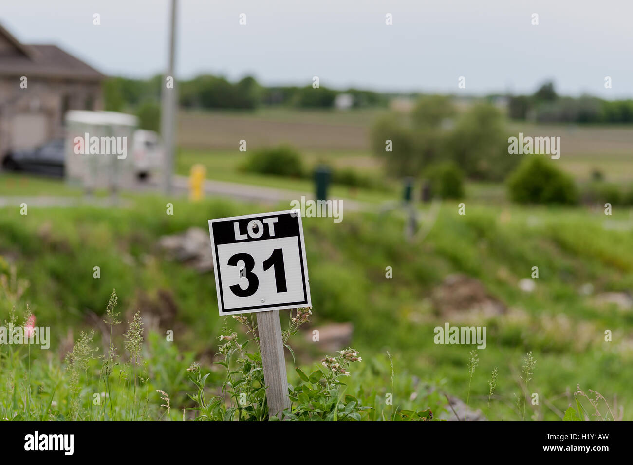 Teilerschlossen # 31 Stockfoto