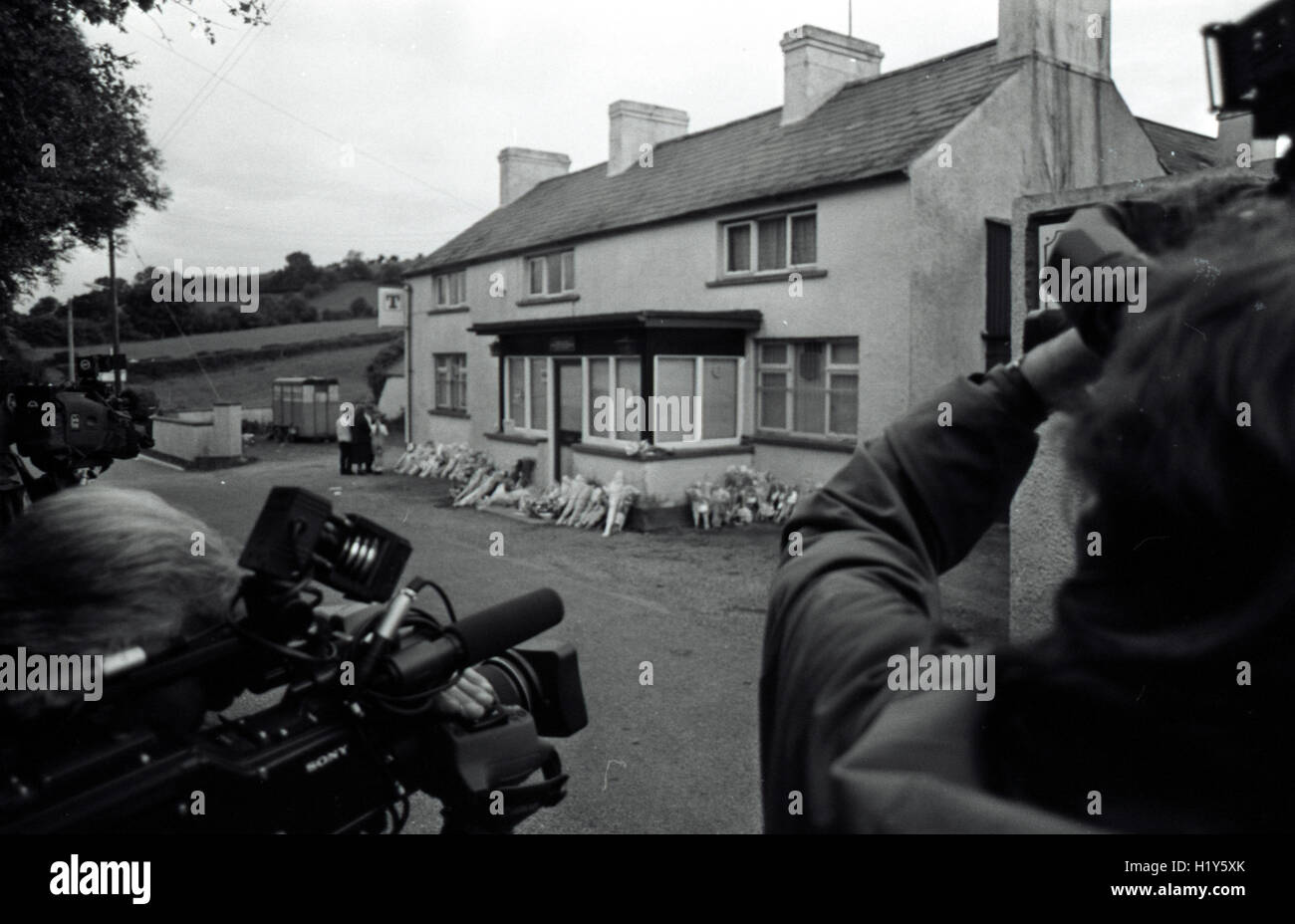 Das Loughinisland-Massaker fand am 18. Juni 1994 in das kleine Dorf von Loughinisland, County Down, Nordirland. Memb Stockfoto