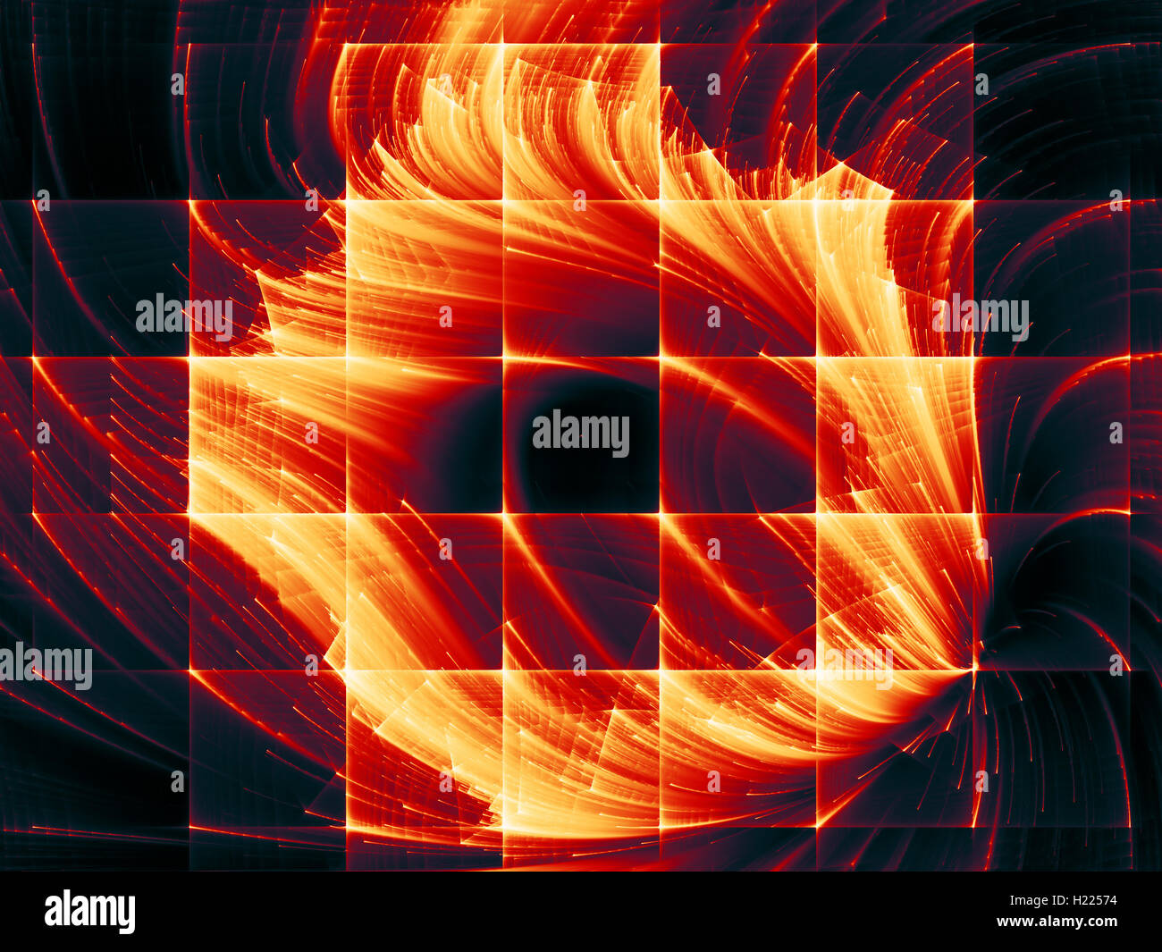 Hintergrund zu entfalten Stockfoto