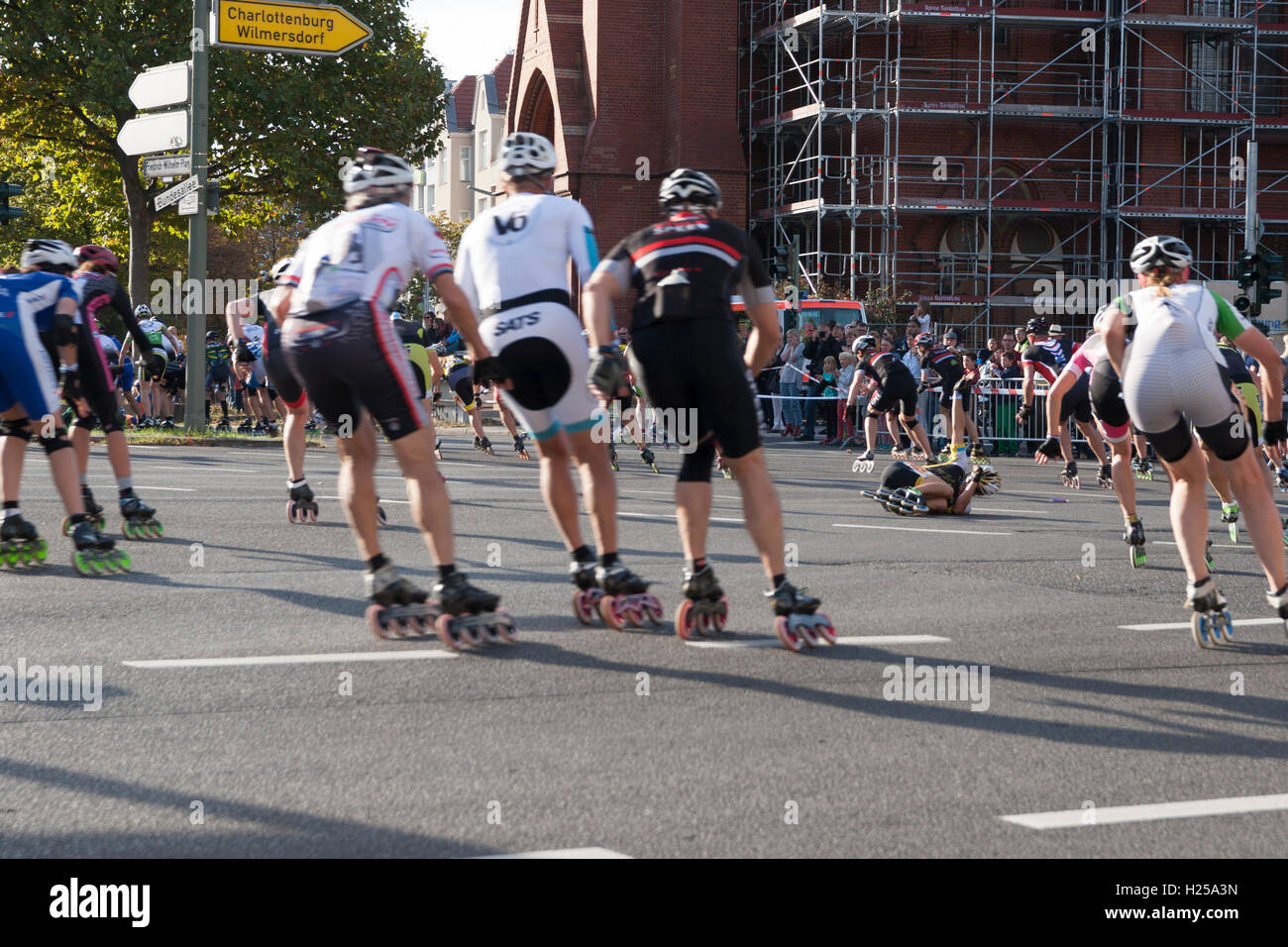 Berlin, Deutschland. 24. September 2016. Berlin-Marathon. Stockfoto