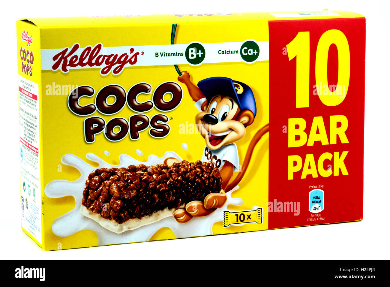 Kellogg's Coco Pops Multi Bar Pack Stockfoto