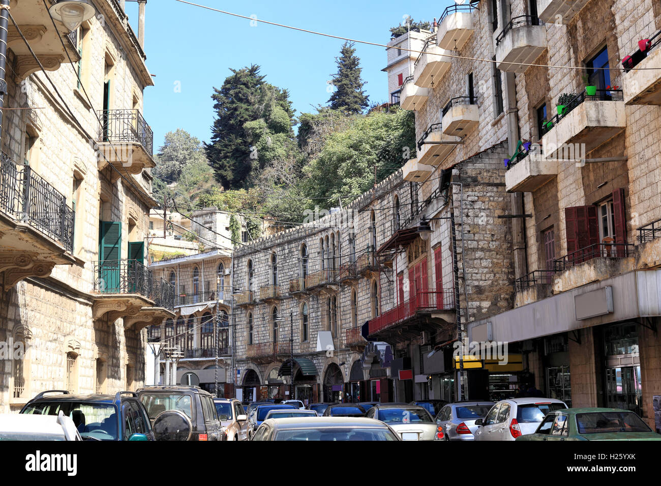 Aley Souks, Libanon Stockfoto