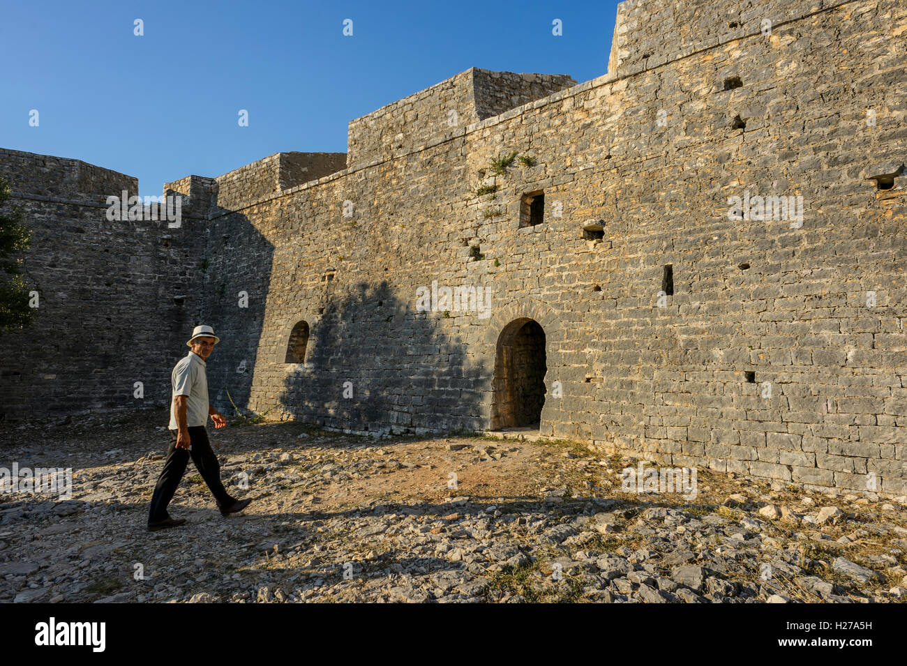 Porto Palermo, Albanien Stockfoto