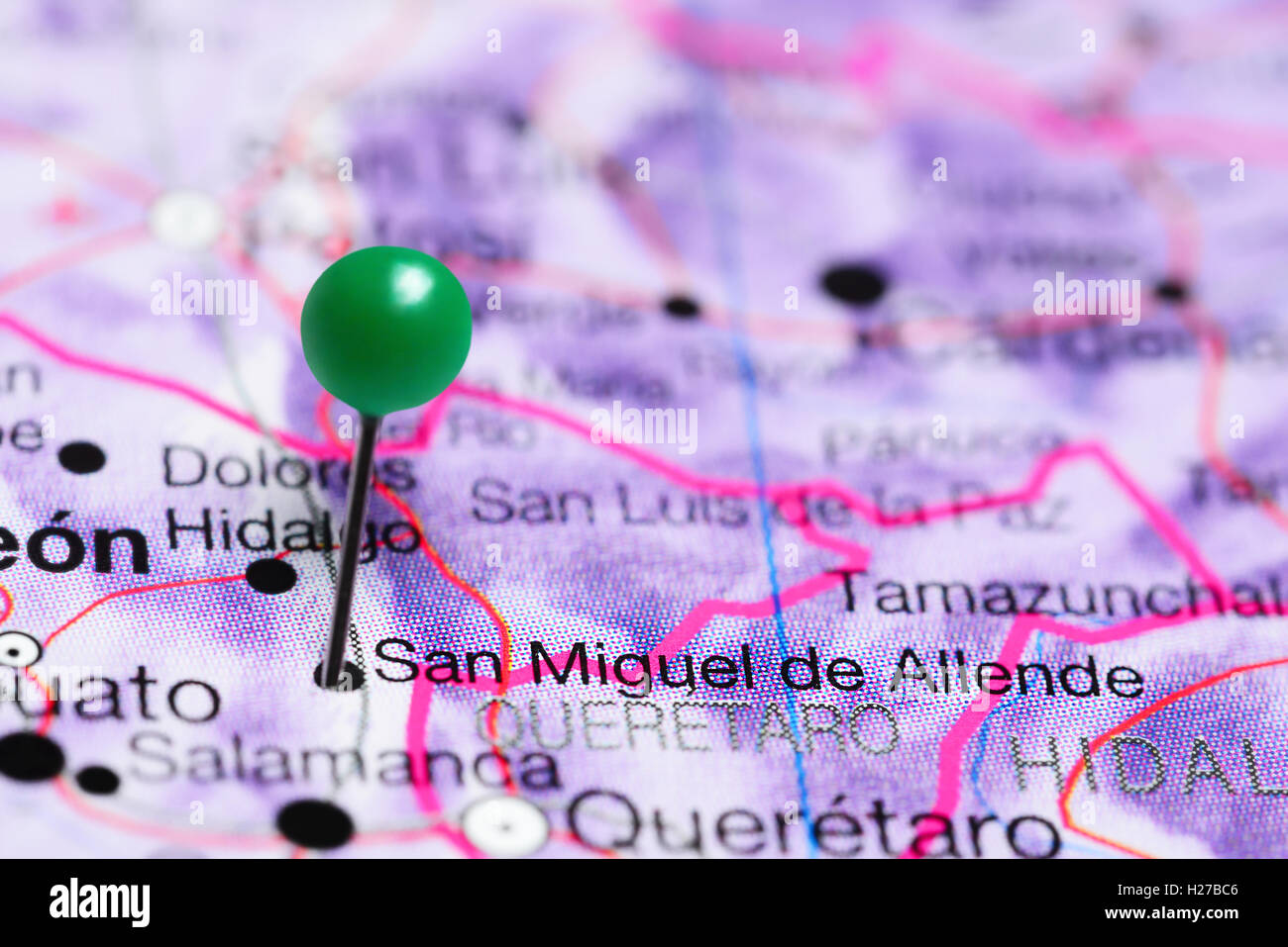 Mappa di san miguel Fotos und Bildmaterial in hoher Auflösung Alamy