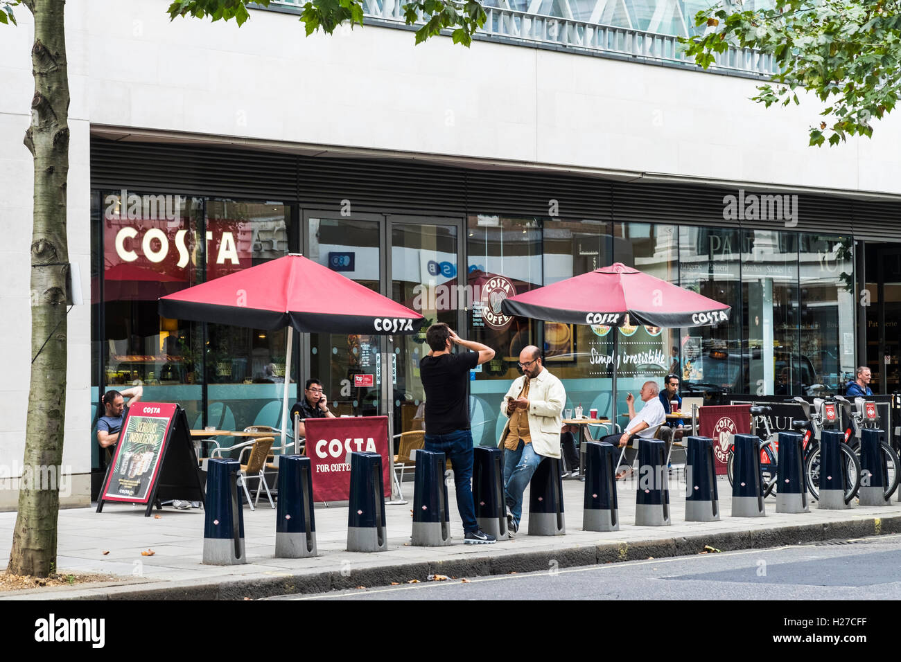 Baker Street, Marylebone, London, England, Vereinigtes Königreich Stockfoto