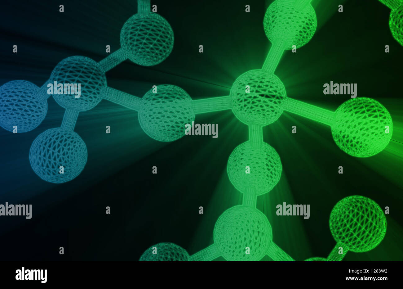 DNA-Struktur Stockfoto