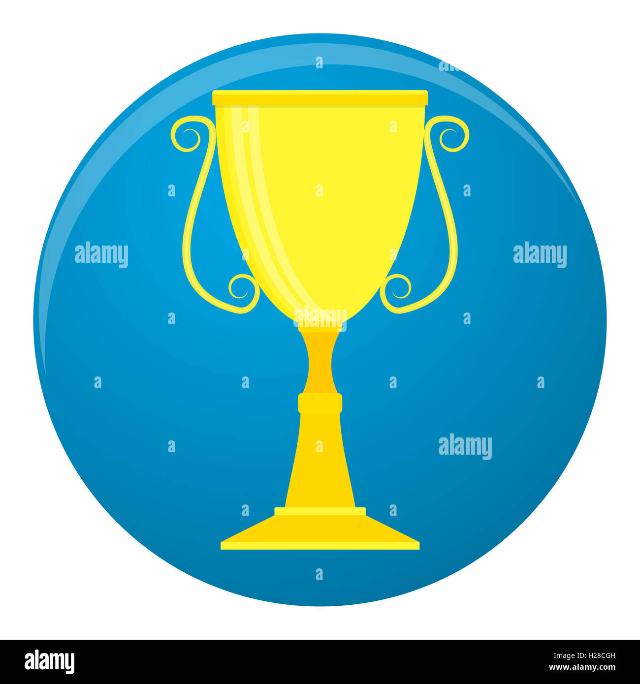 Tasse Symbol Pokalsieger, gold-Trophäe, Goldpokal, Trophäe, Gold, Gold Kaffee Tasse, Trophy Cup, gold Trophy Cup, Goldmedaille, Pokalsieger Stockfoto