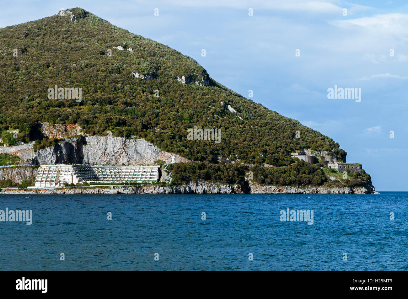 Ferienwohnungen in Santona, Cantabria, Nordspanien, Europa-Block. Stockfoto