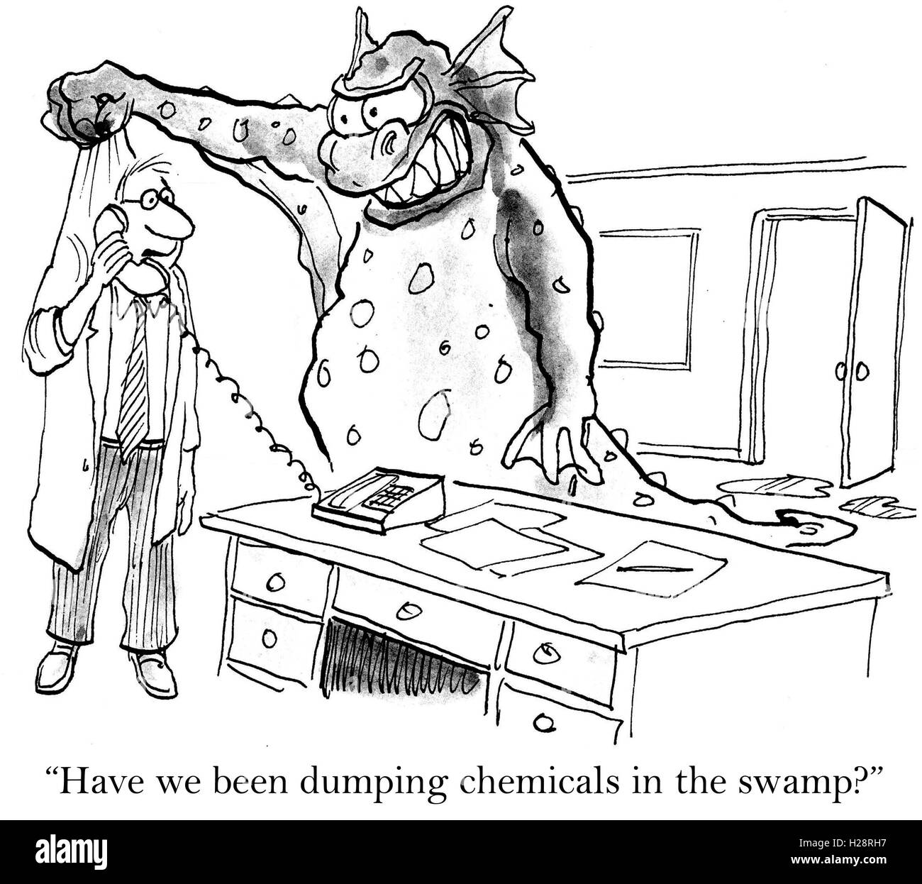 Swamp Thing Stockfoto