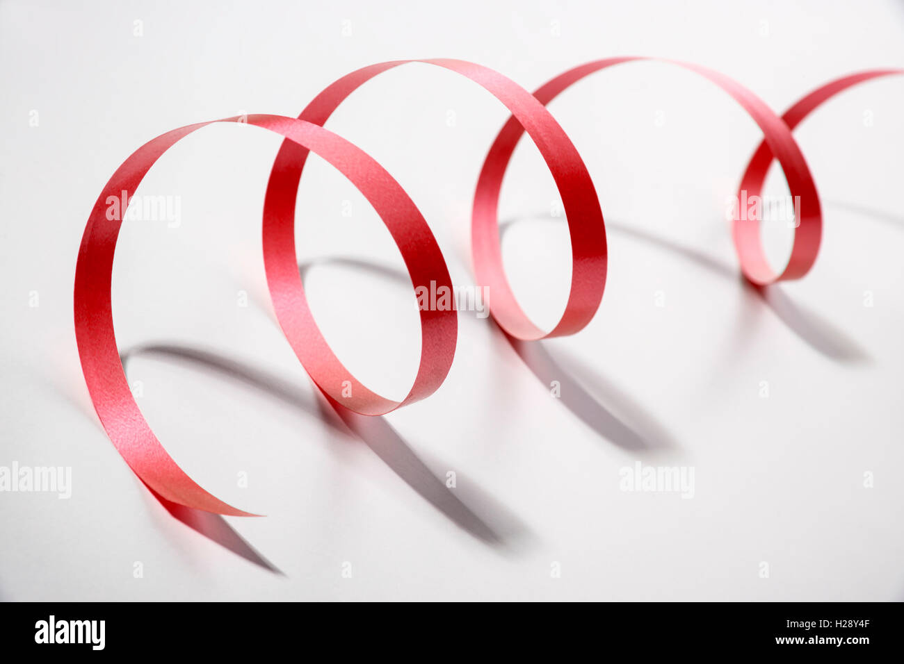 rot-Paket-Klebeband Stockfoto