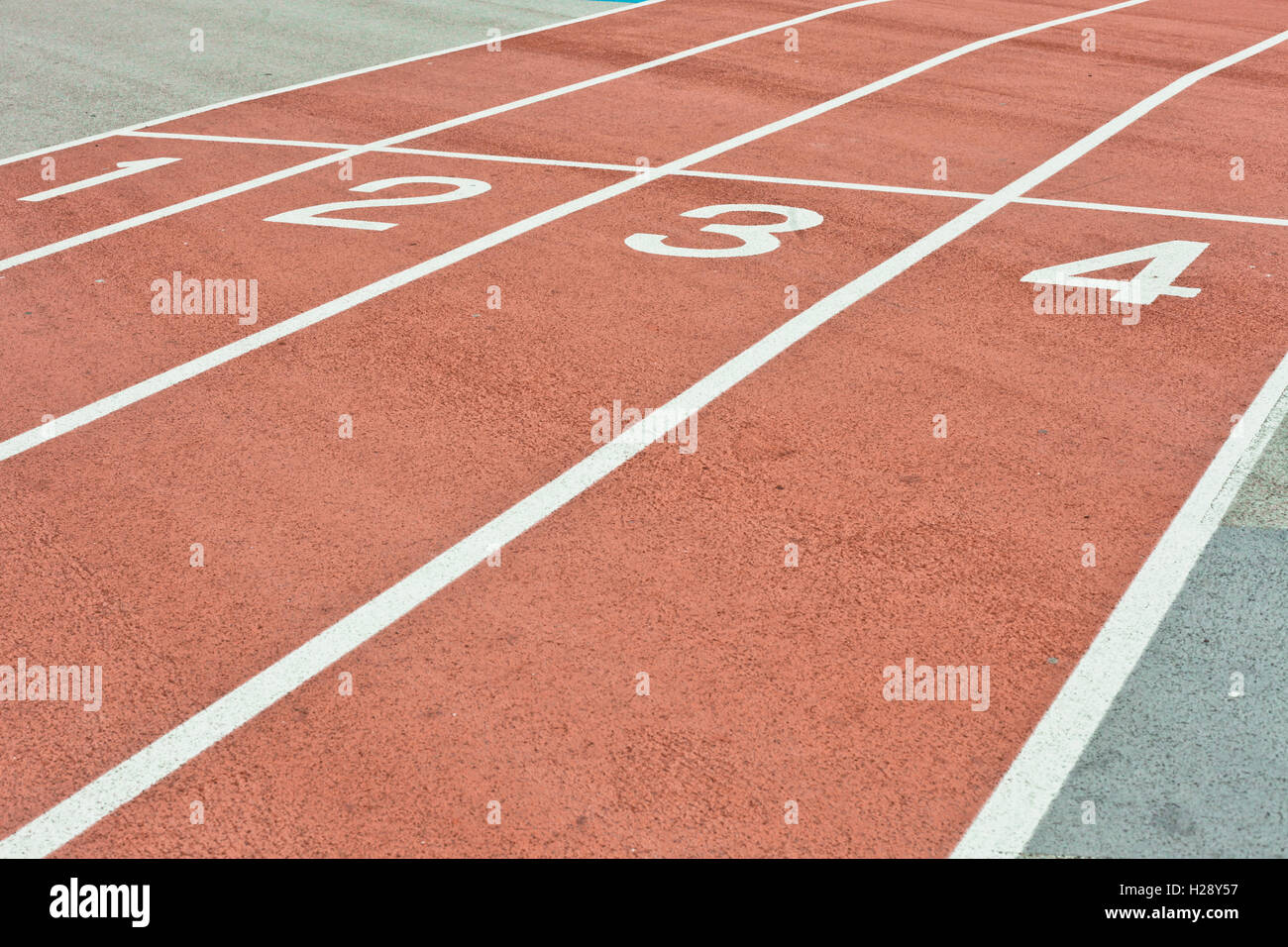 -Rennstrecke Stockfoto