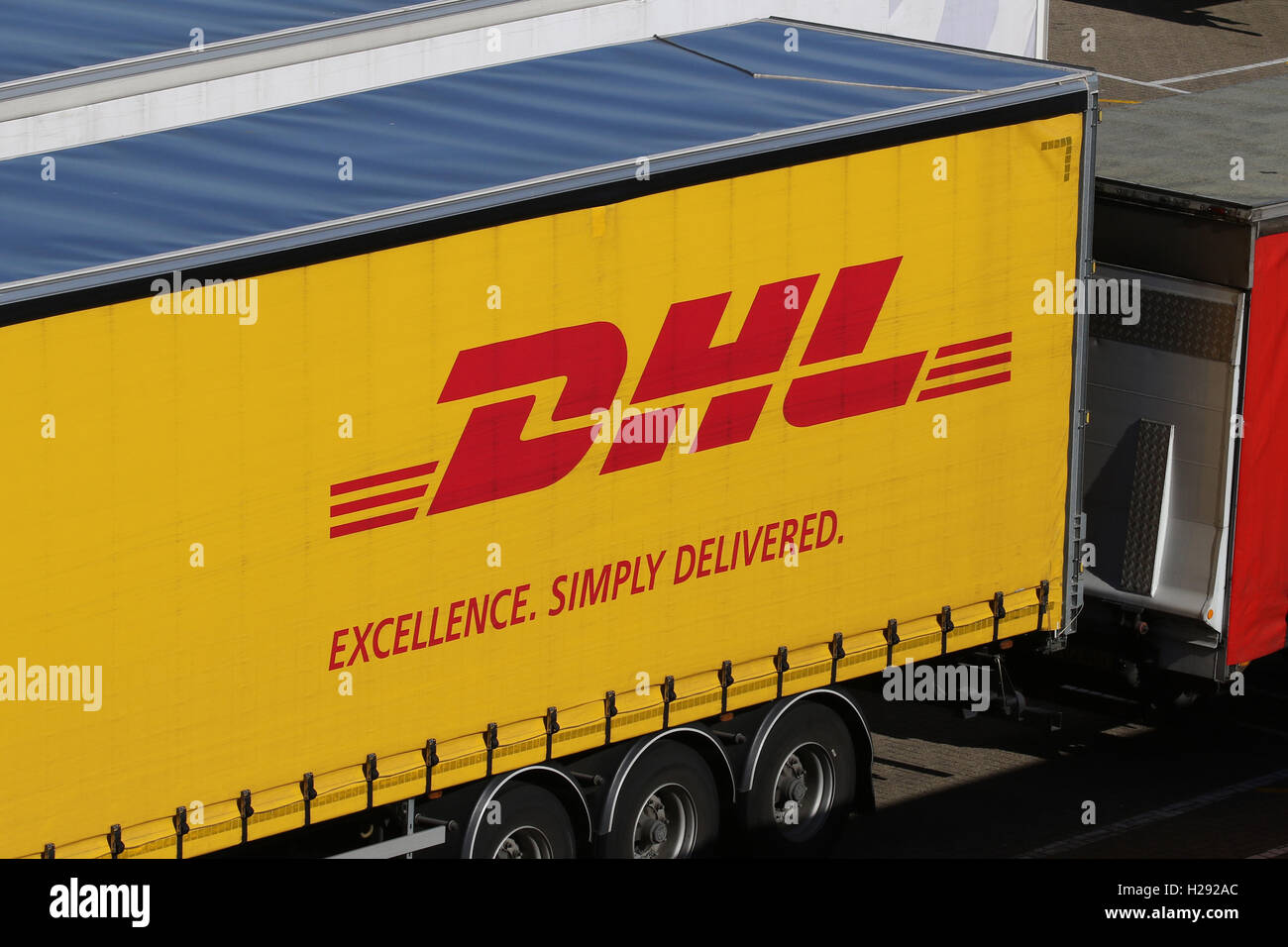DHL Stockfoto
