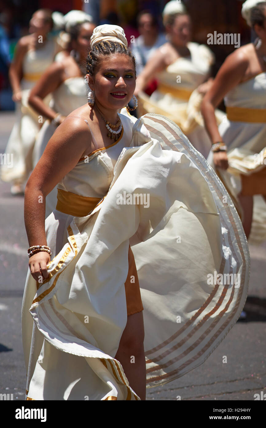 Carnaval Andino Con la Fuerza del Sol Stockfoto