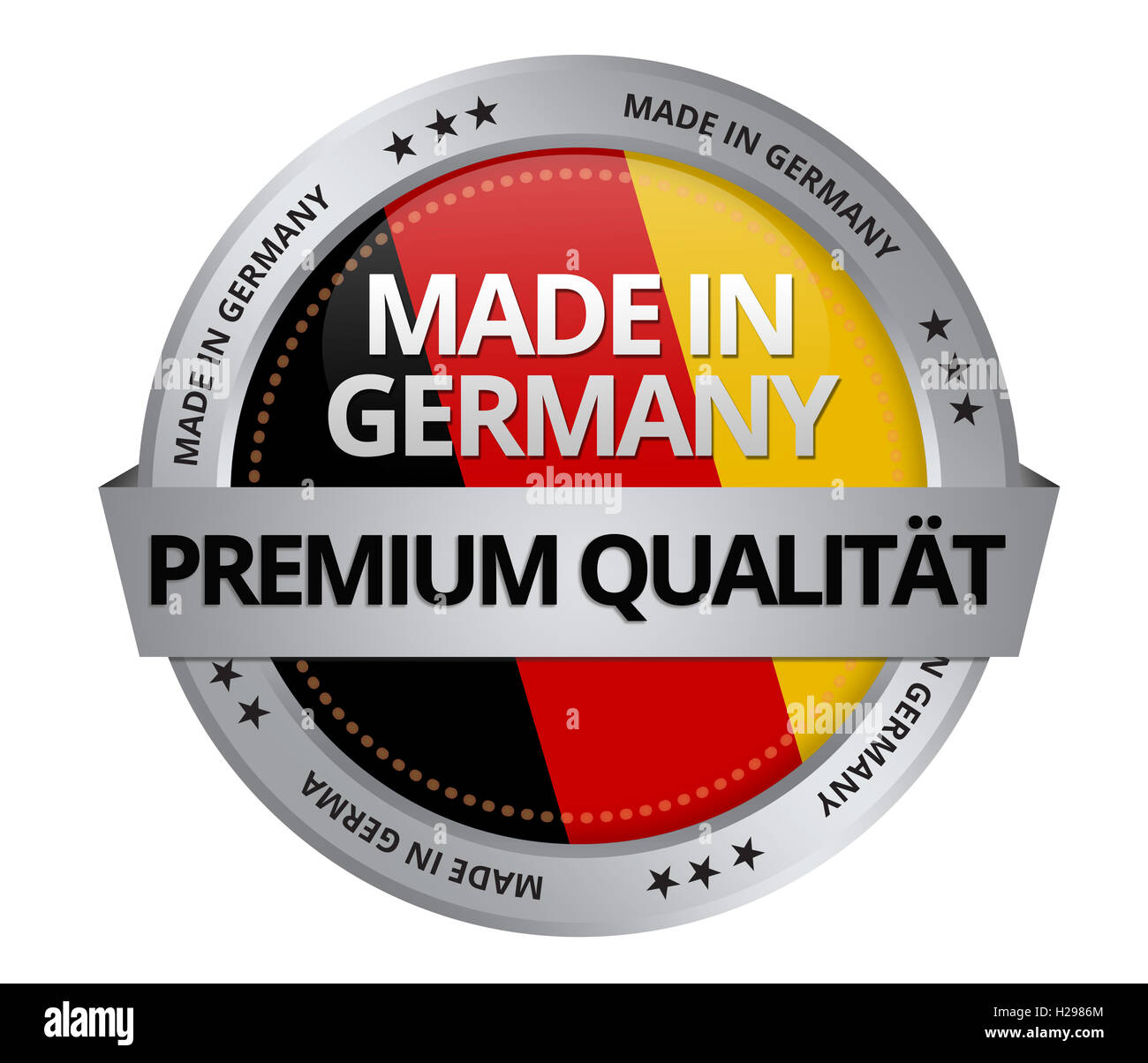 Made in Germany Stockfoto