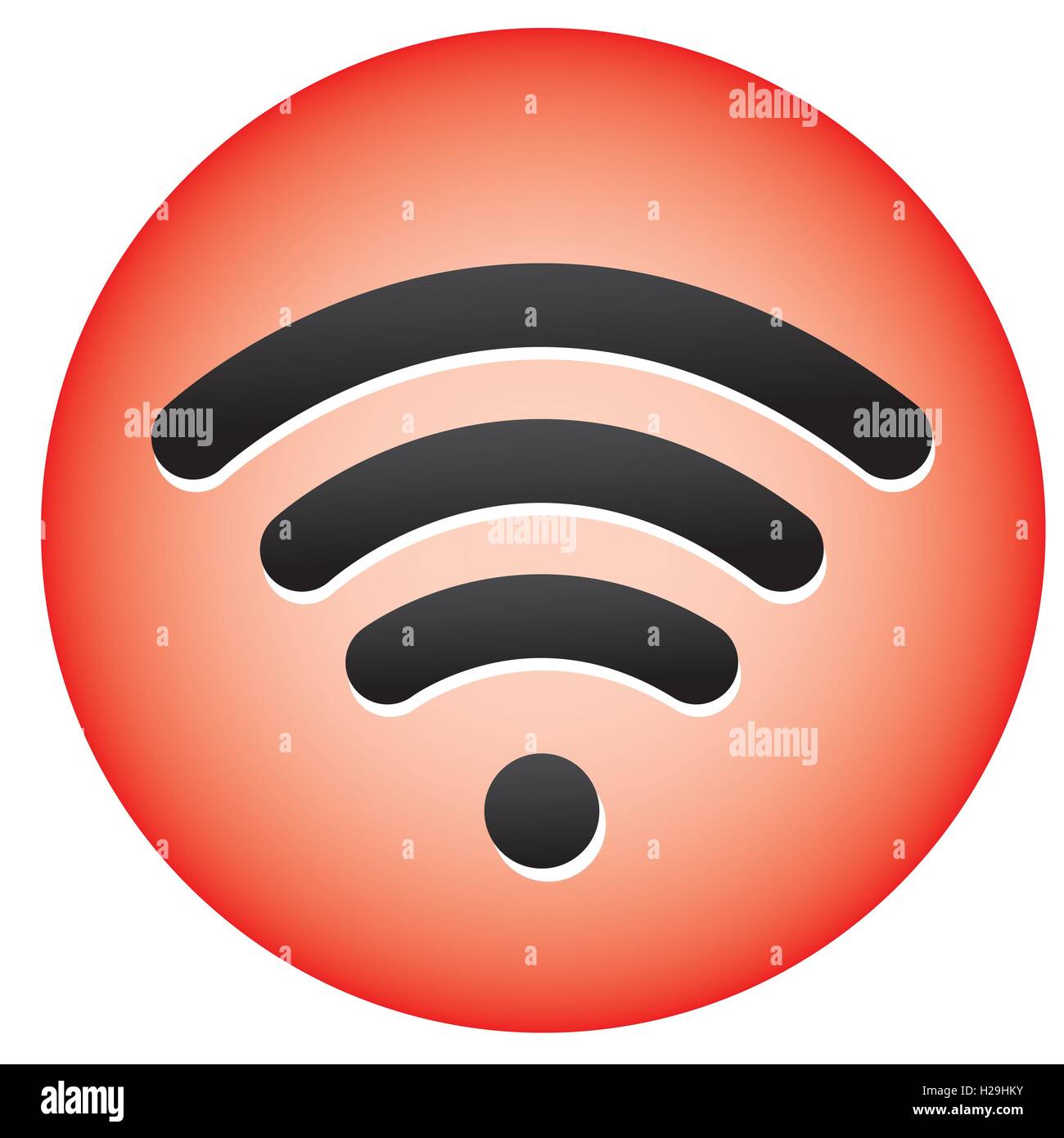 WiFi-Symbol Stockfoto