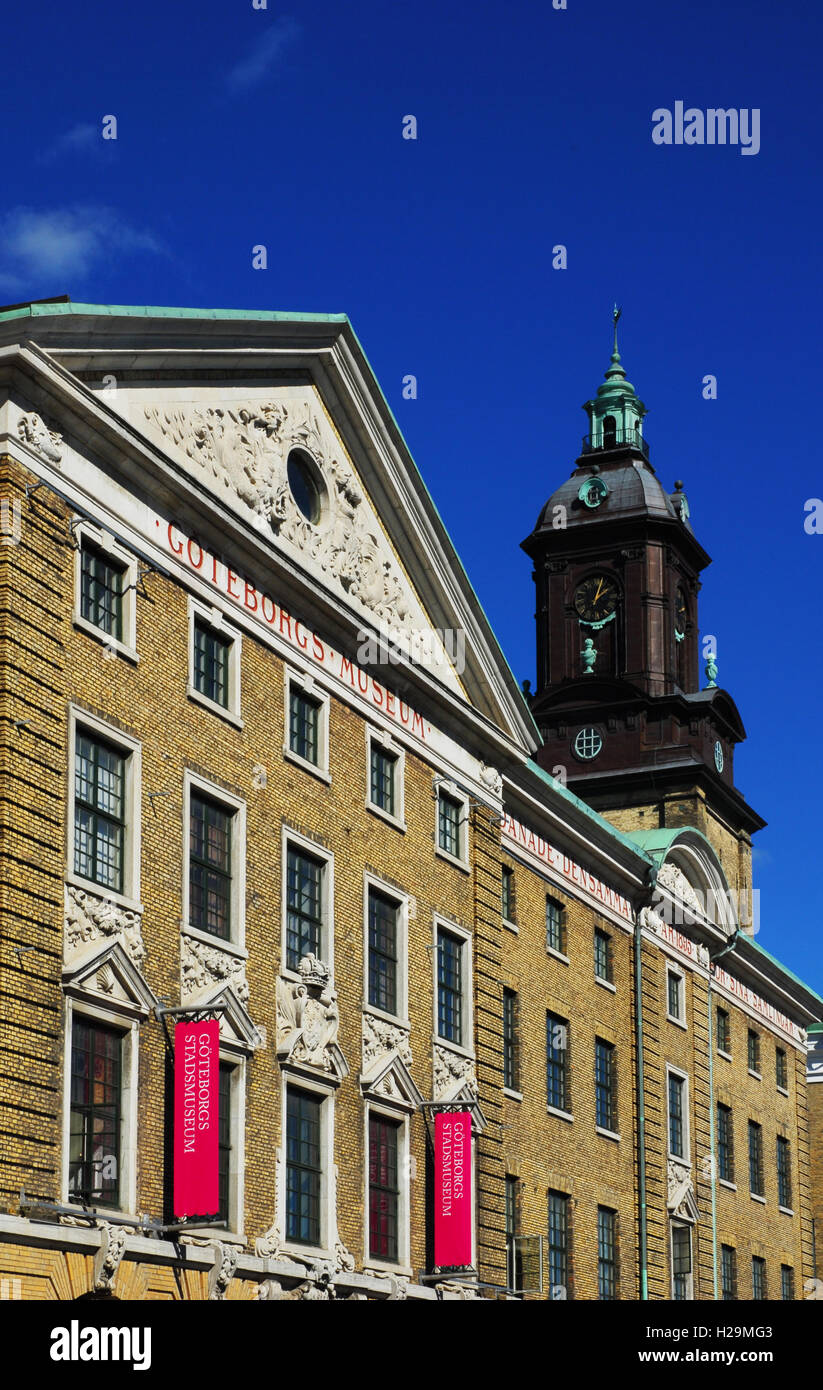 Schweden, Göteborg, Göteborg, Göteborg Museum und Svenska Kyrkan Stockfoto