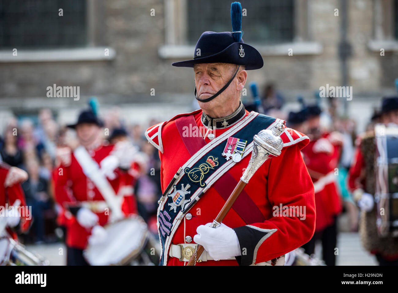 London, UK. 25. September 2016. Pearly Kings und Queens Erntedankfest am Guildhall-Yard, London, England. Bildnachweis: ein Bild Fotografie/Alamy Live News Stockfoto London, UK. 25. September 2016. Pearly Kings und Queens Erntedankfest am Guildhall-Yard, London, England. Bildnachweis: ein Bild Fotografie/Alamy Live News Stockfoto