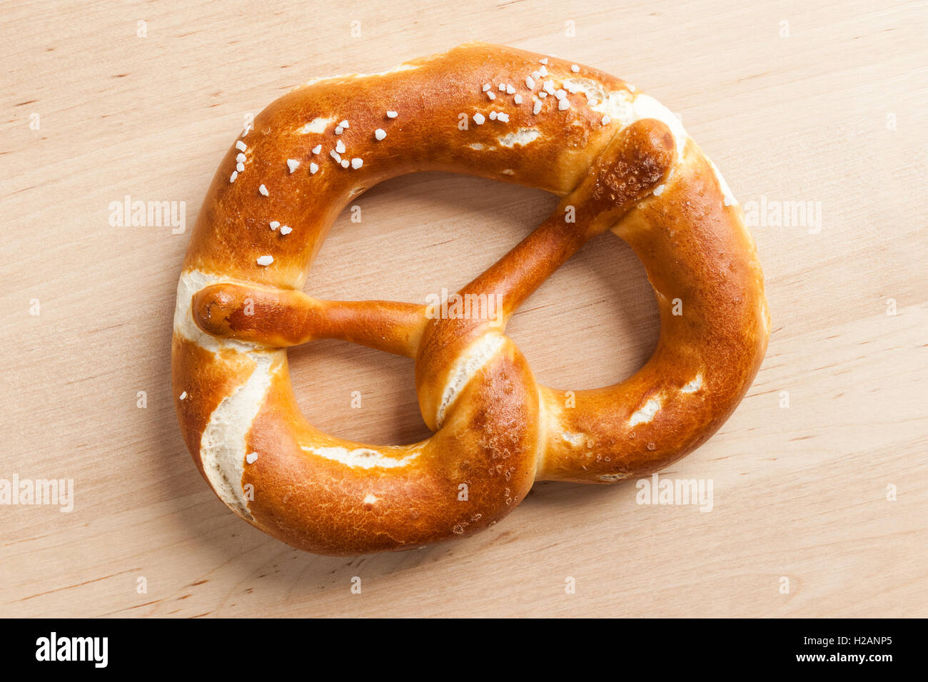 Bayerische Brezel Stockfoto