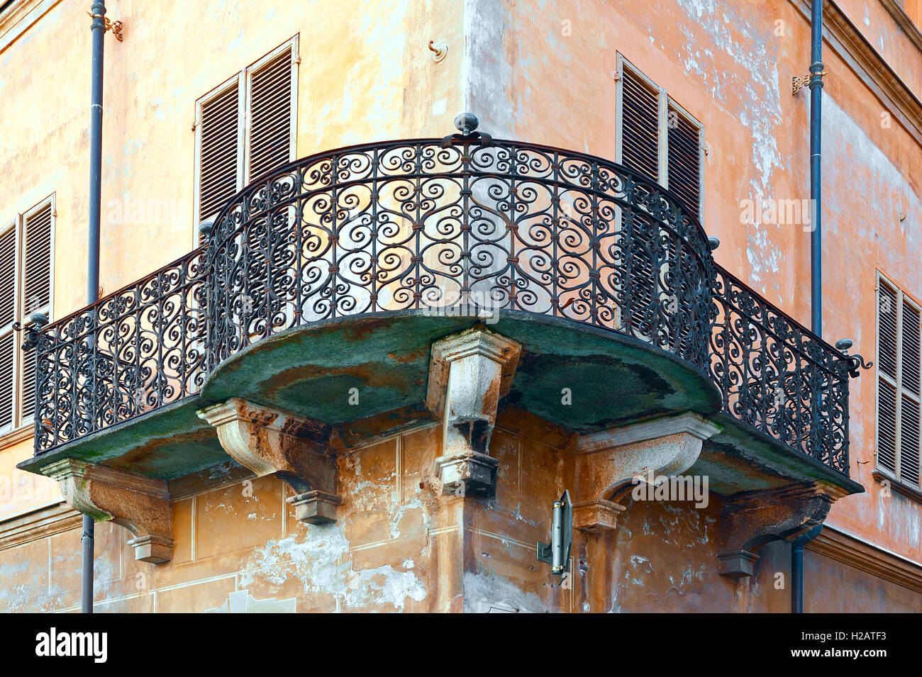 Balkon Stockfoto