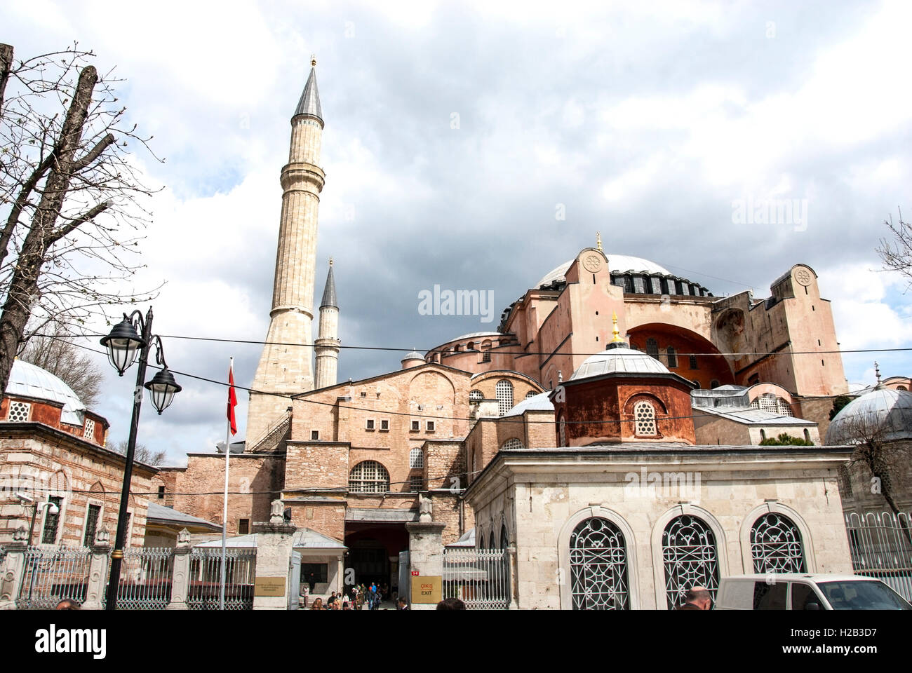 Hagia Sophia in Istanbul, Türkei. Stockfoto