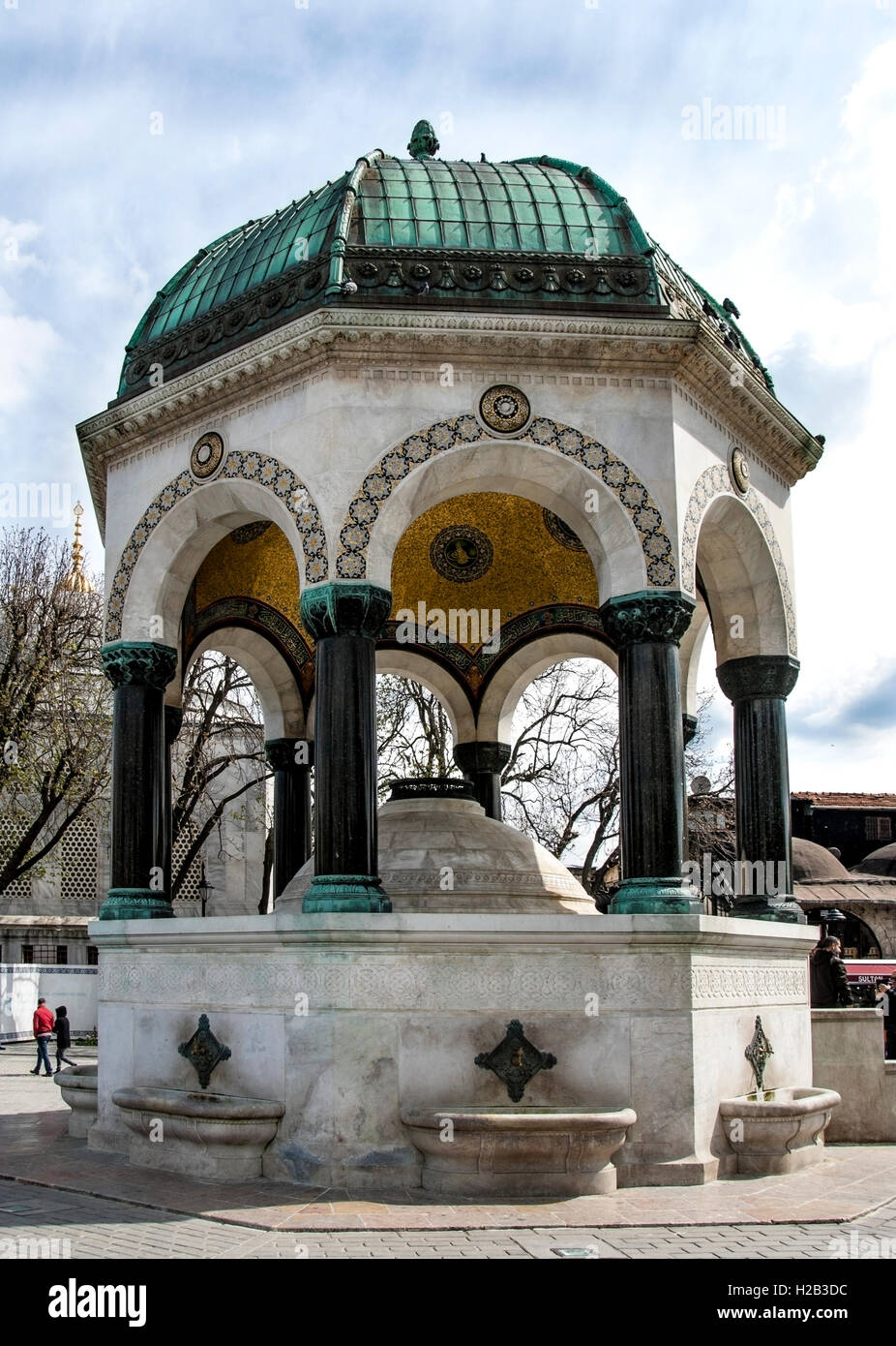 Der deutsche Brunnen, Istanbul, Türkei Stockfoto