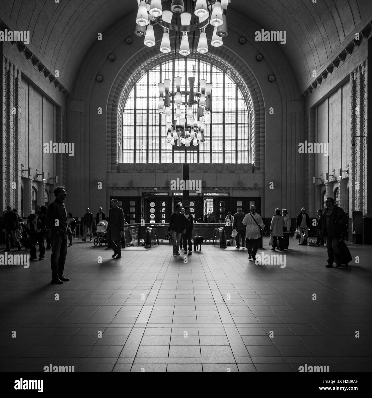 Hauptbahnhof von Helsinki Stockfoto