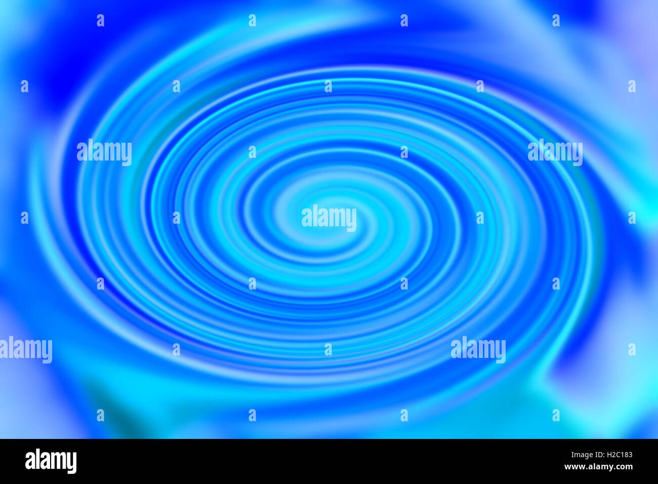Abbildung Hintergrund verdreht in einem Kreis von blauen Linien Stockfoto