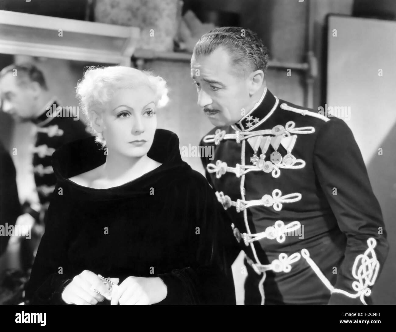 WIE SIE Lust mir 1932 MGM film mit Greta Garbo und Albert Conti Stockfoto