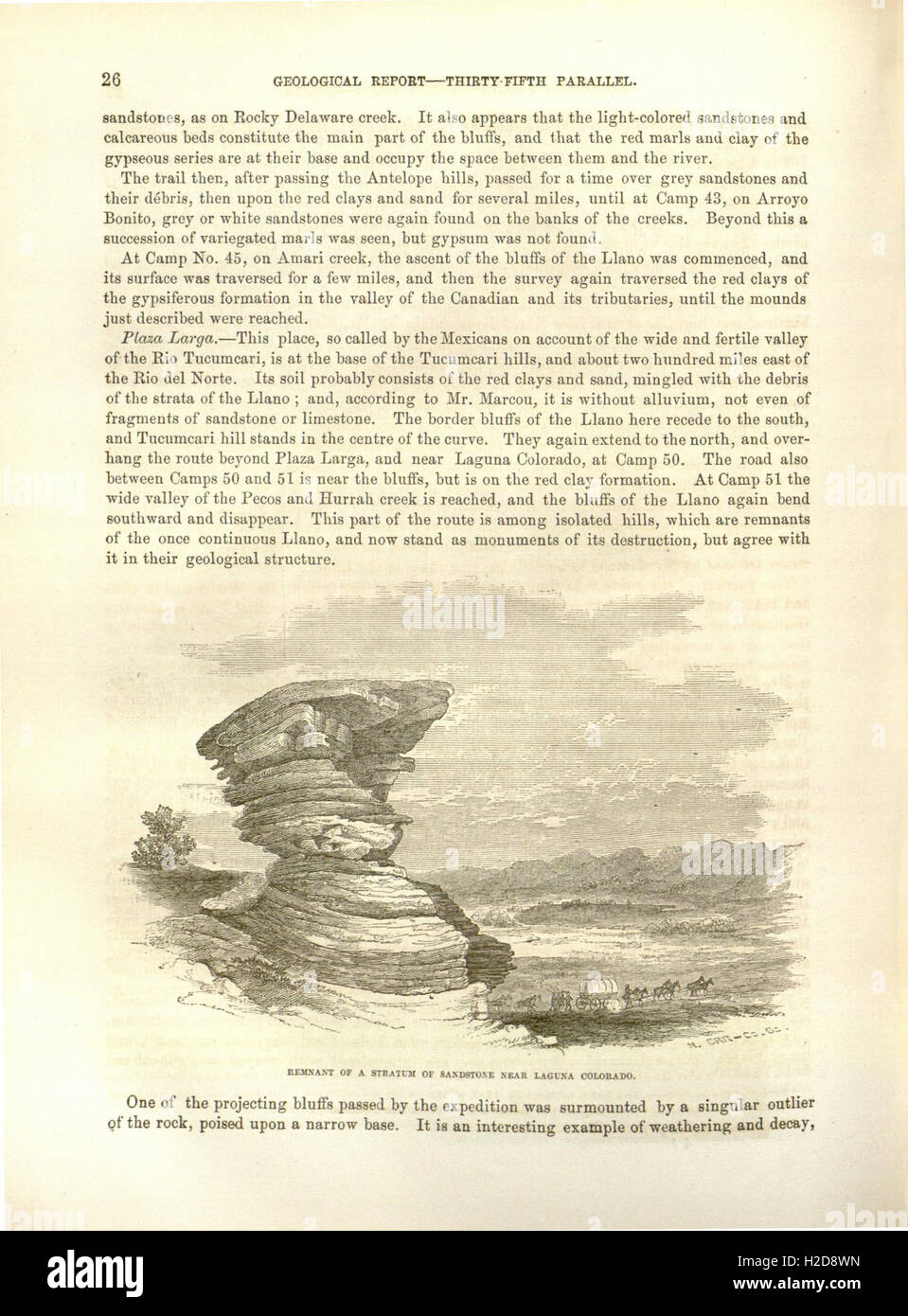 „Berichte über Explorationen und Erhebungen“ dokumentieren verschiedene Explorationstätigkeiten und liefern detaillierte Ergebnisse und Erhebungen geografischer und ökologischer Regionen. Stockfoto