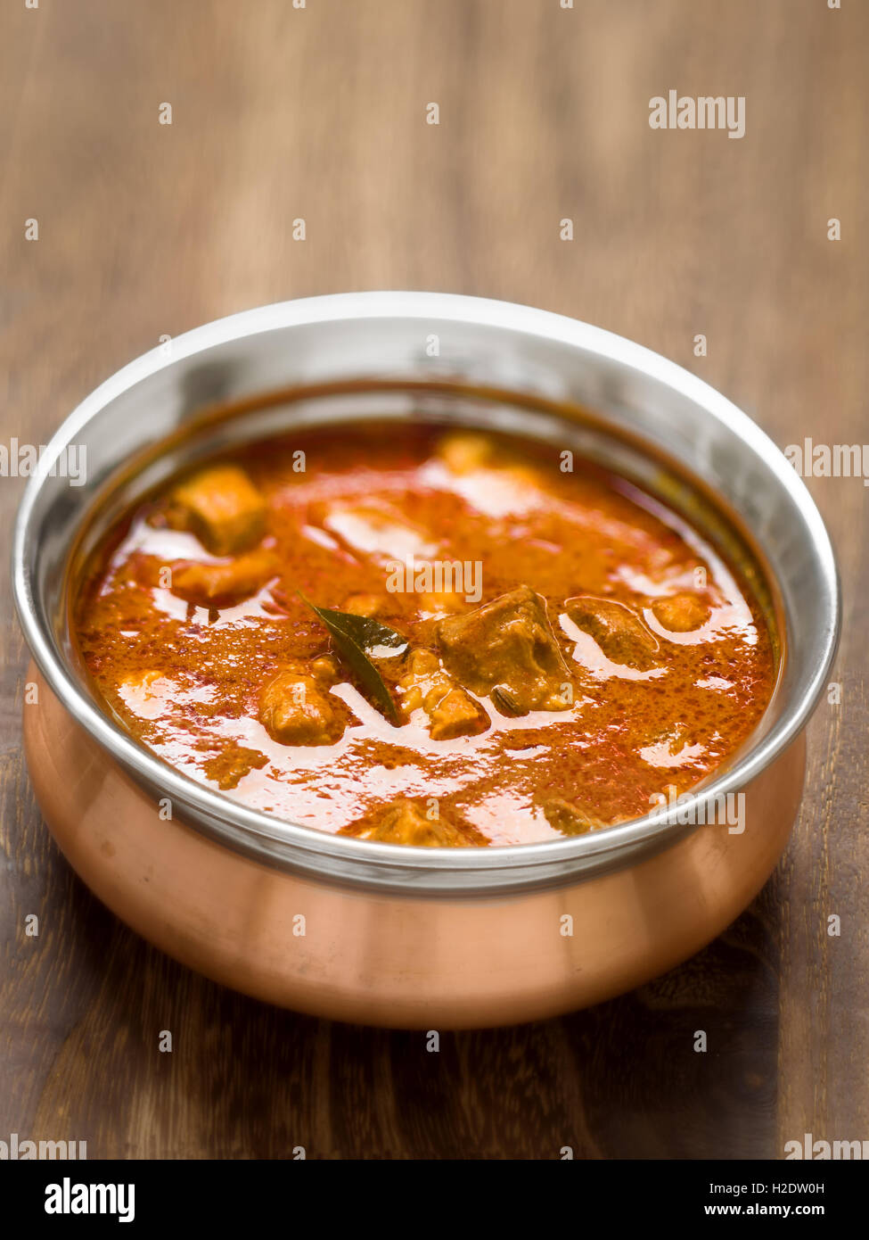 würzige indische Lamm curry Stockfoto