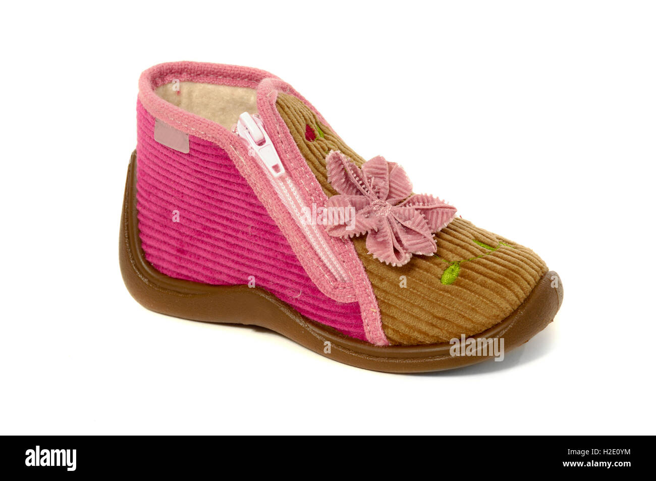 Baby-Schuh Stockfoto