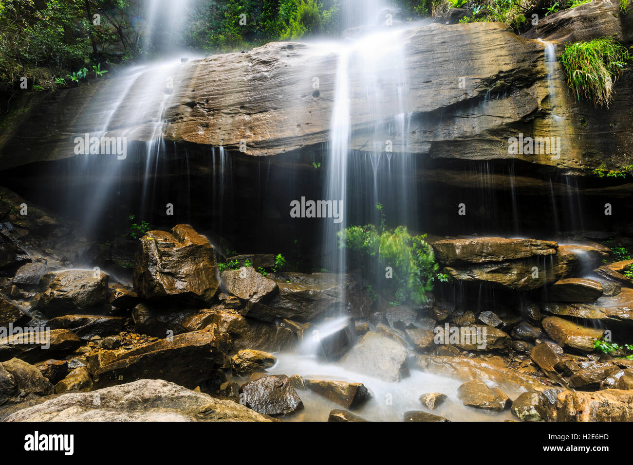 Tiger-Falls, Wasserfälle, KwaZulu-Natal, Royal Natal National Park, Drakensberg, Südafrika Stockfoto