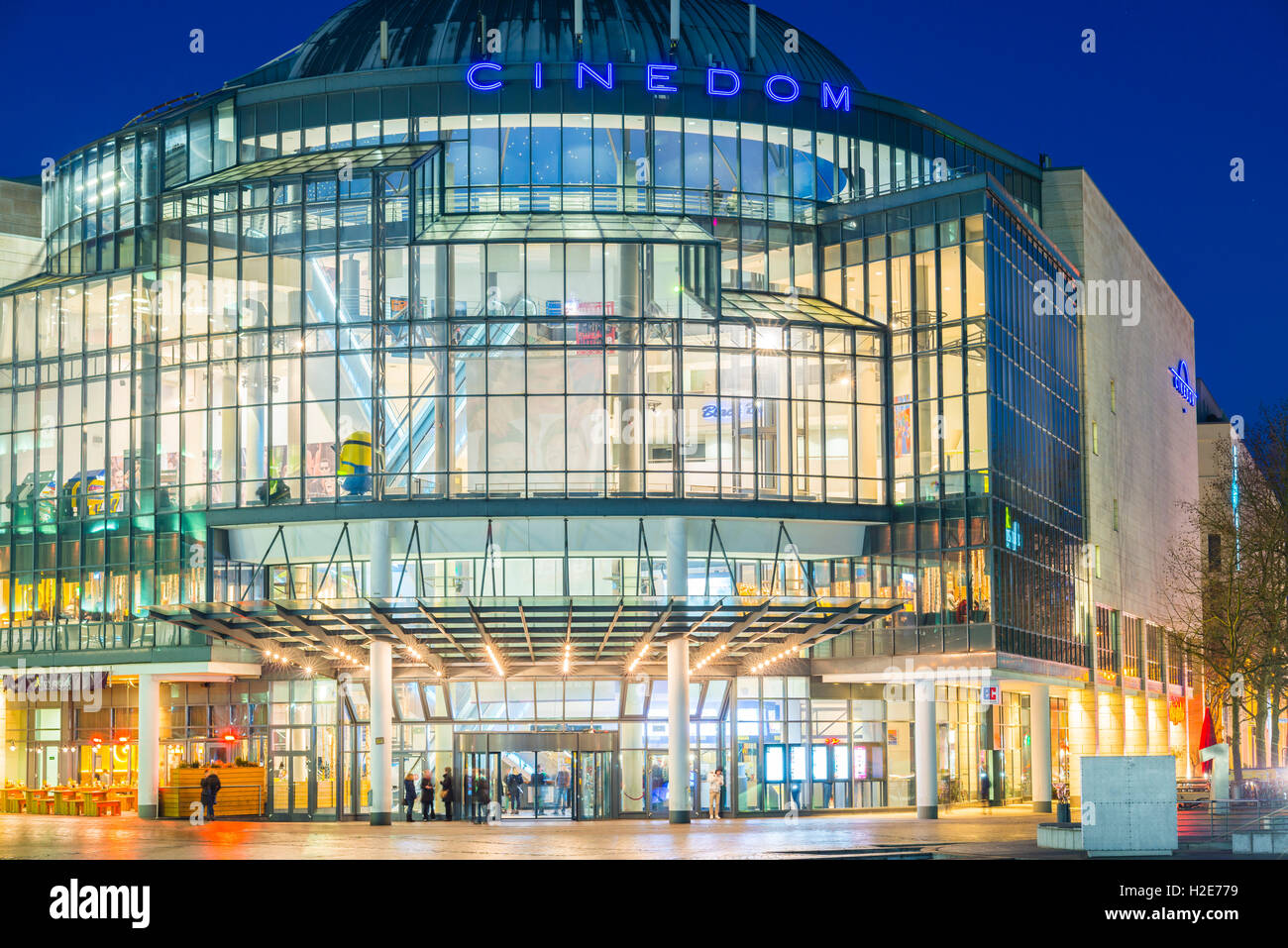 Kino Cinedom, Mediapark, Köln, Nordrhein-Westfalen, Deutschland Stockfoto