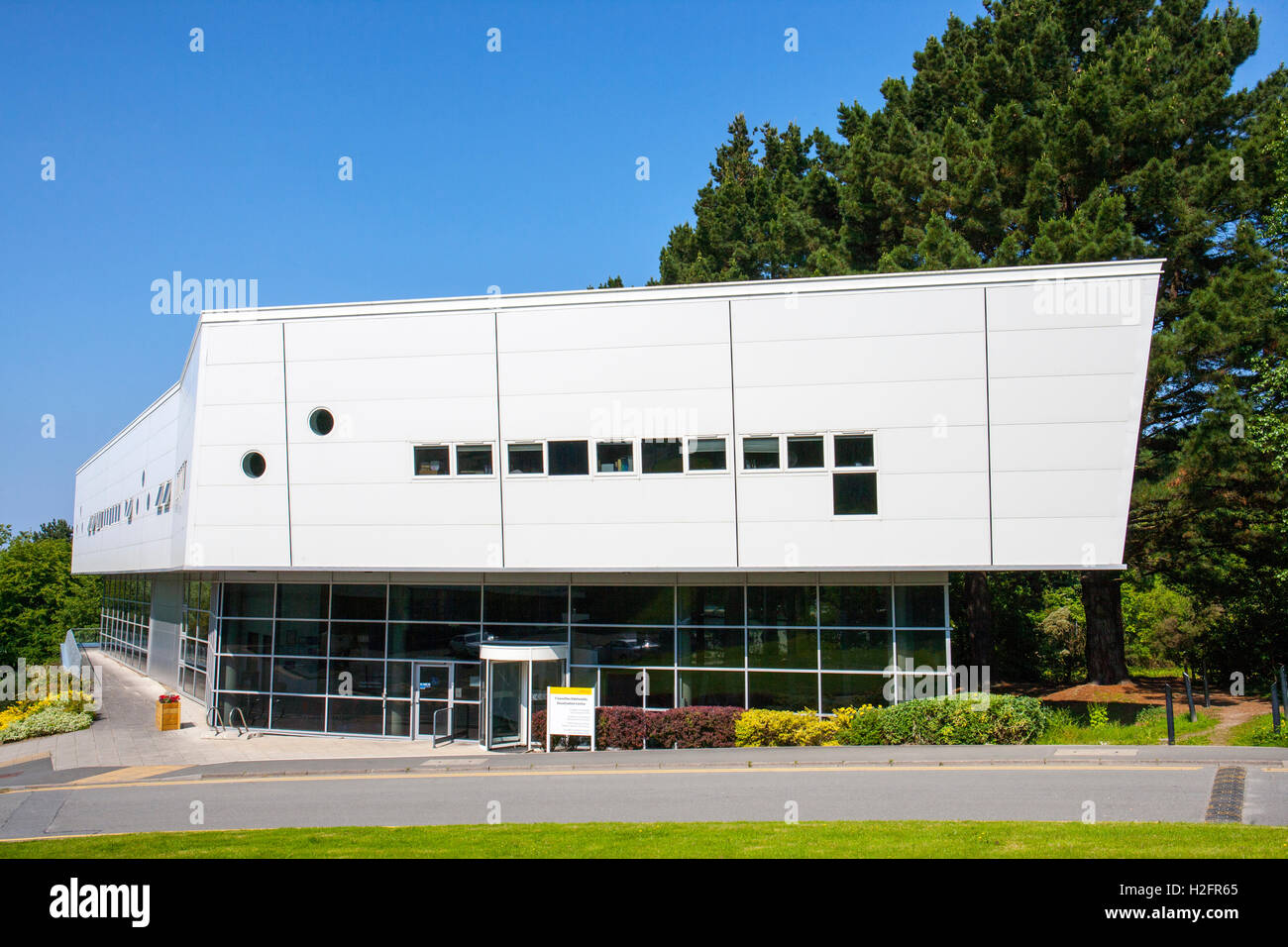 Visualization Center als Teil der Aberystwyth University Ceredigion Wales UK Stockfoto