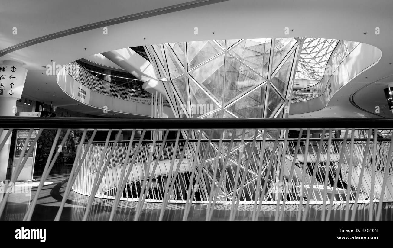 MyZeil, ein Einkaufszentrum im Zentrum von Frankfurt am Main, Deutschland. Stockfoto