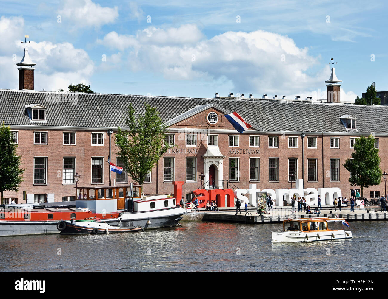 Hermitage Amsterdam Museum Amstel Niederlande Stockfoto