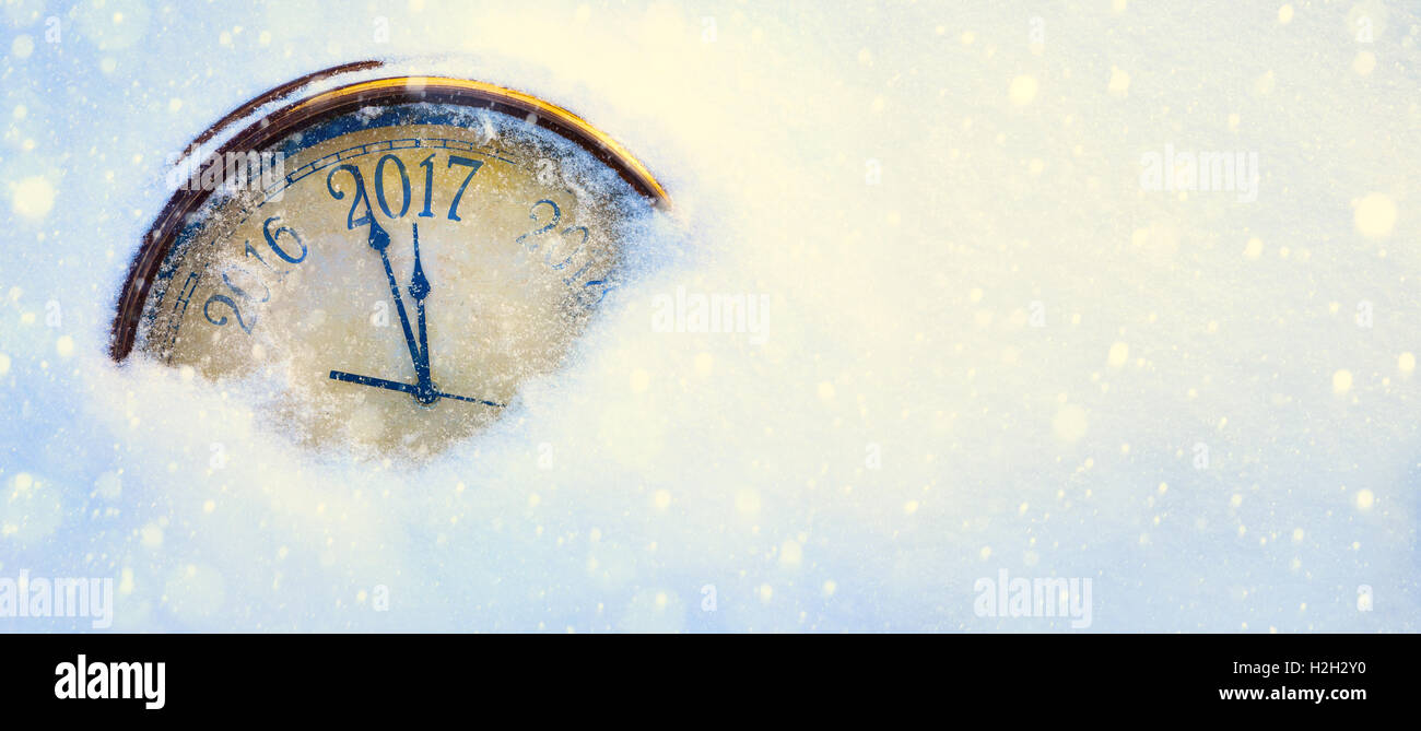 Kunst 2017 glücklich Silvester Hintergrund Stockfoto