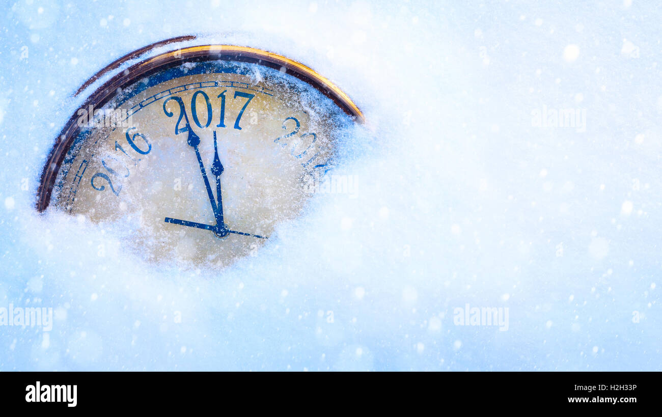 Kunst 2017 glücklich Silvester Hintergrund Stockfoto