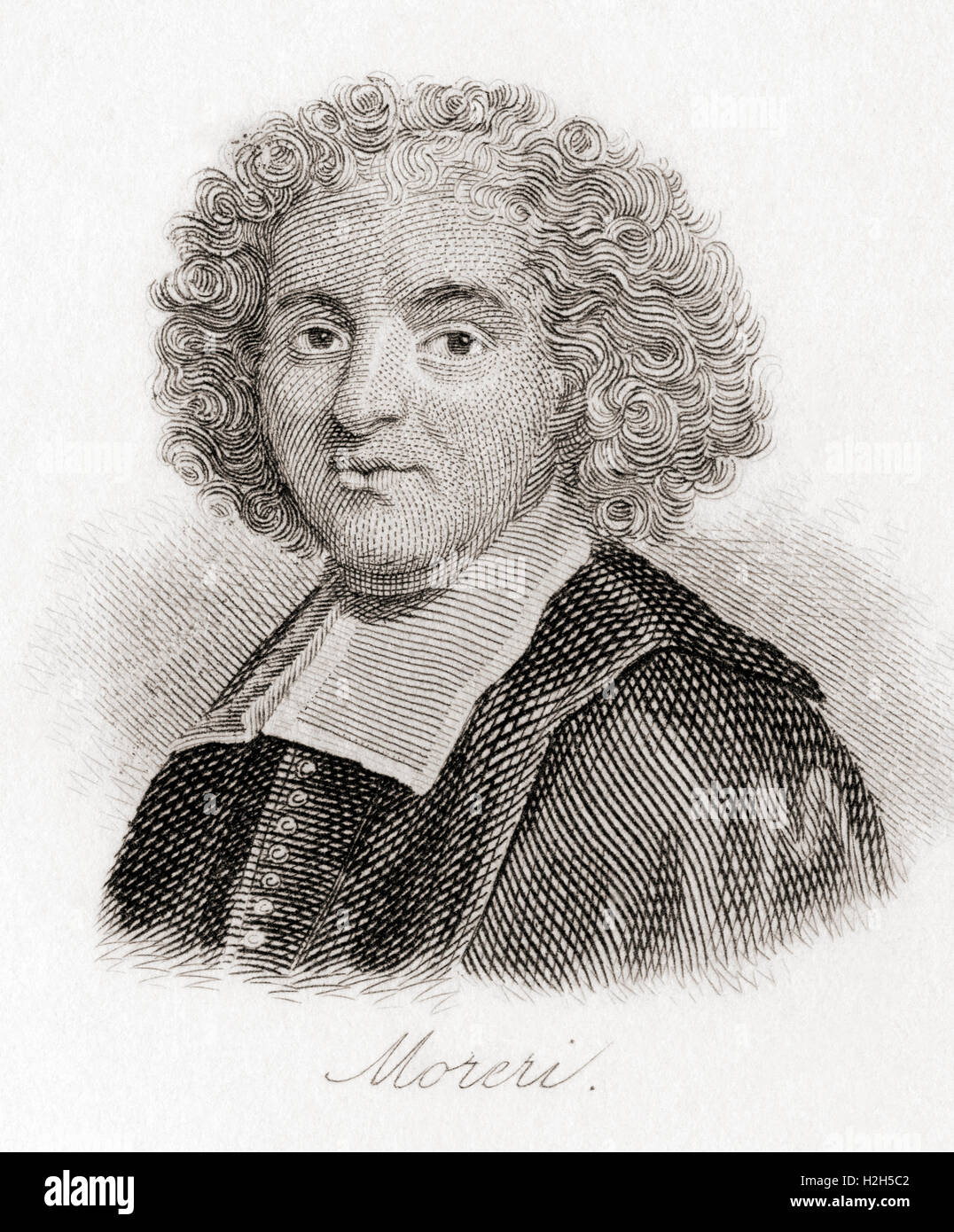 Louis Moréri, 1643-1680.  Französischer Priester und Enzyklopädist. Stockfoto