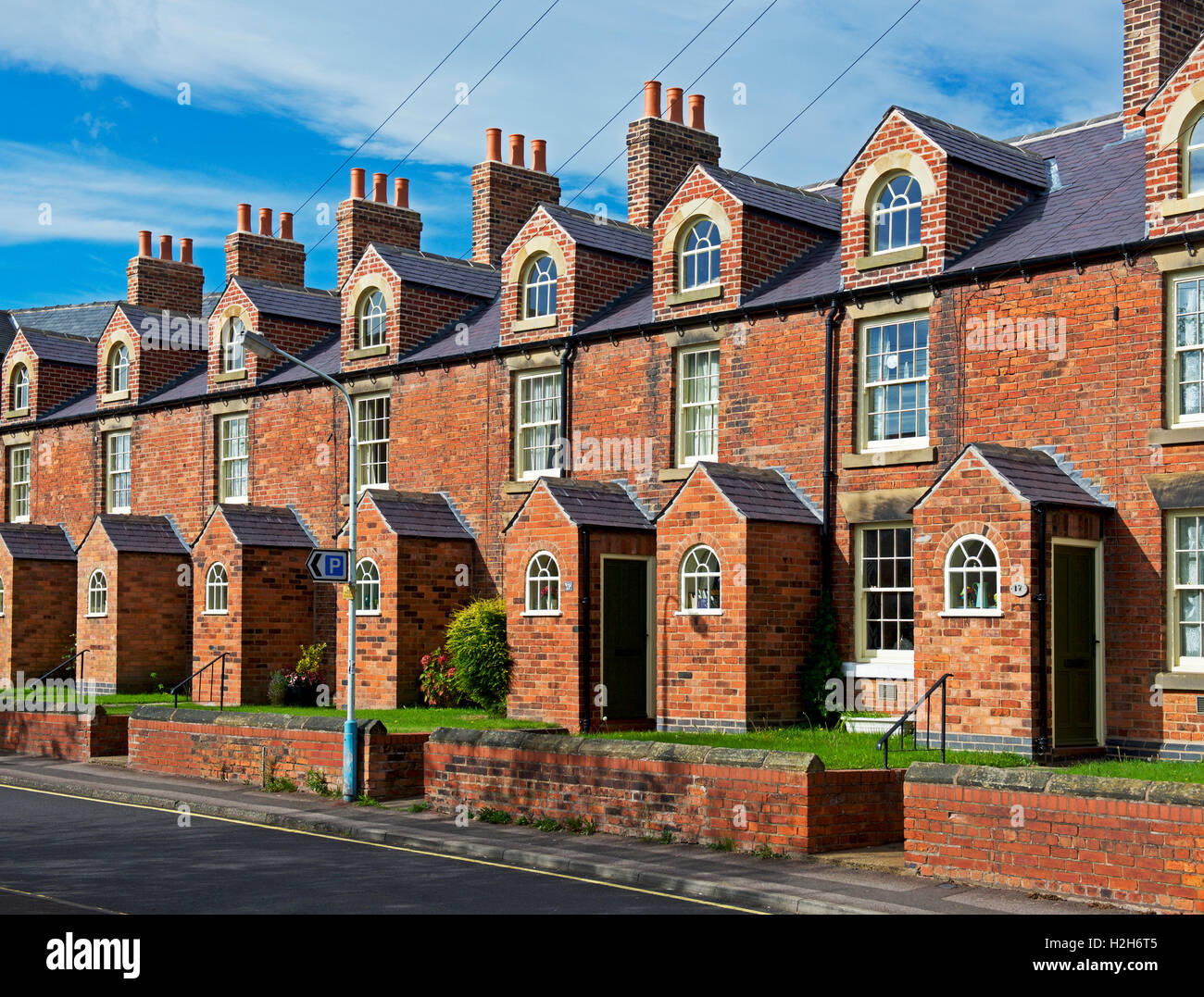 Ebenezer Zeile, Staveley, Chesterfield, Derbyshire, England UK