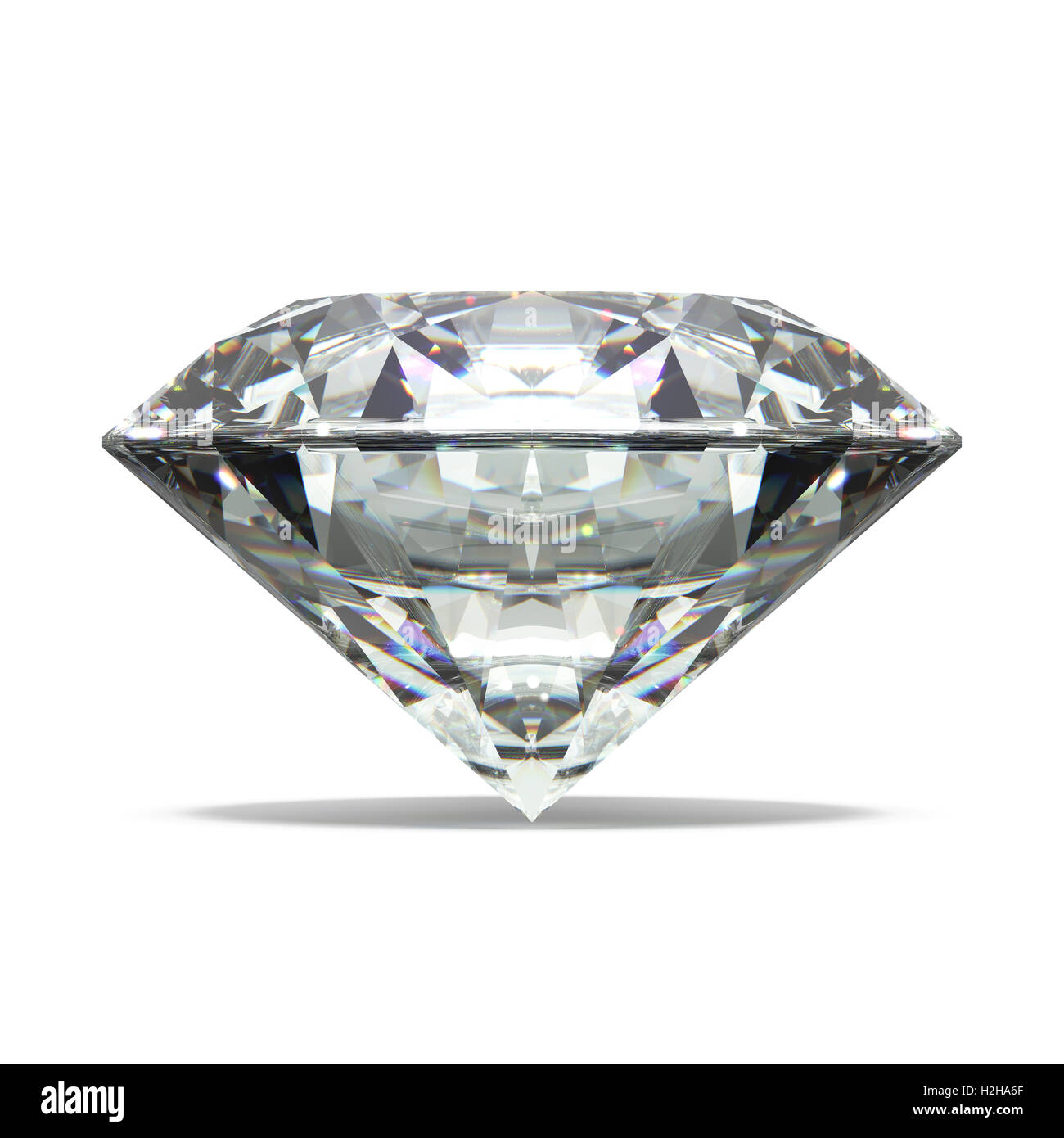 Diamant, Perle Stockfoto