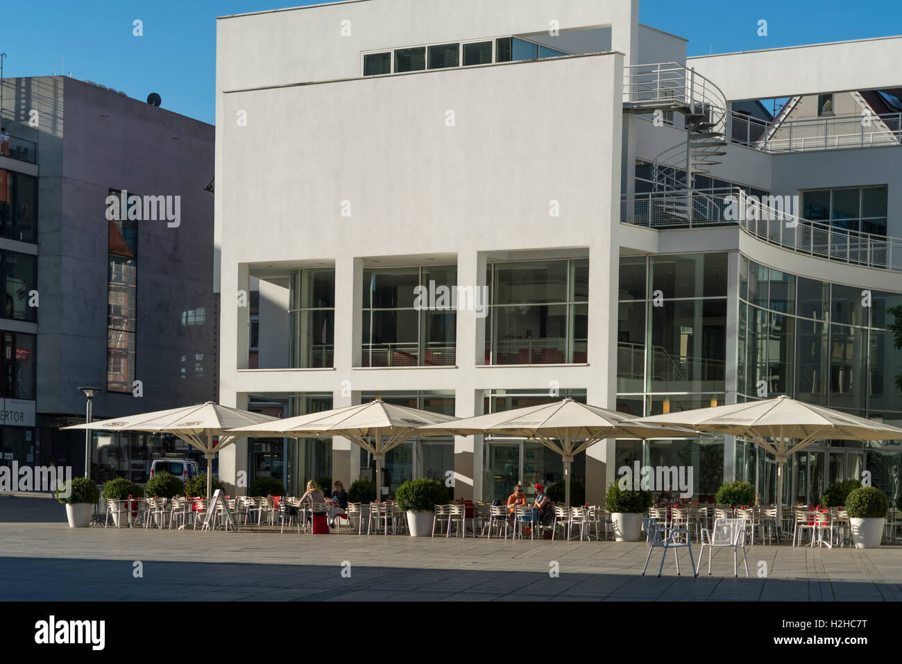 Stadthaus Stadthaus in Ulm, Baden-Württemberg, Deutschland, Europa Stockfoto