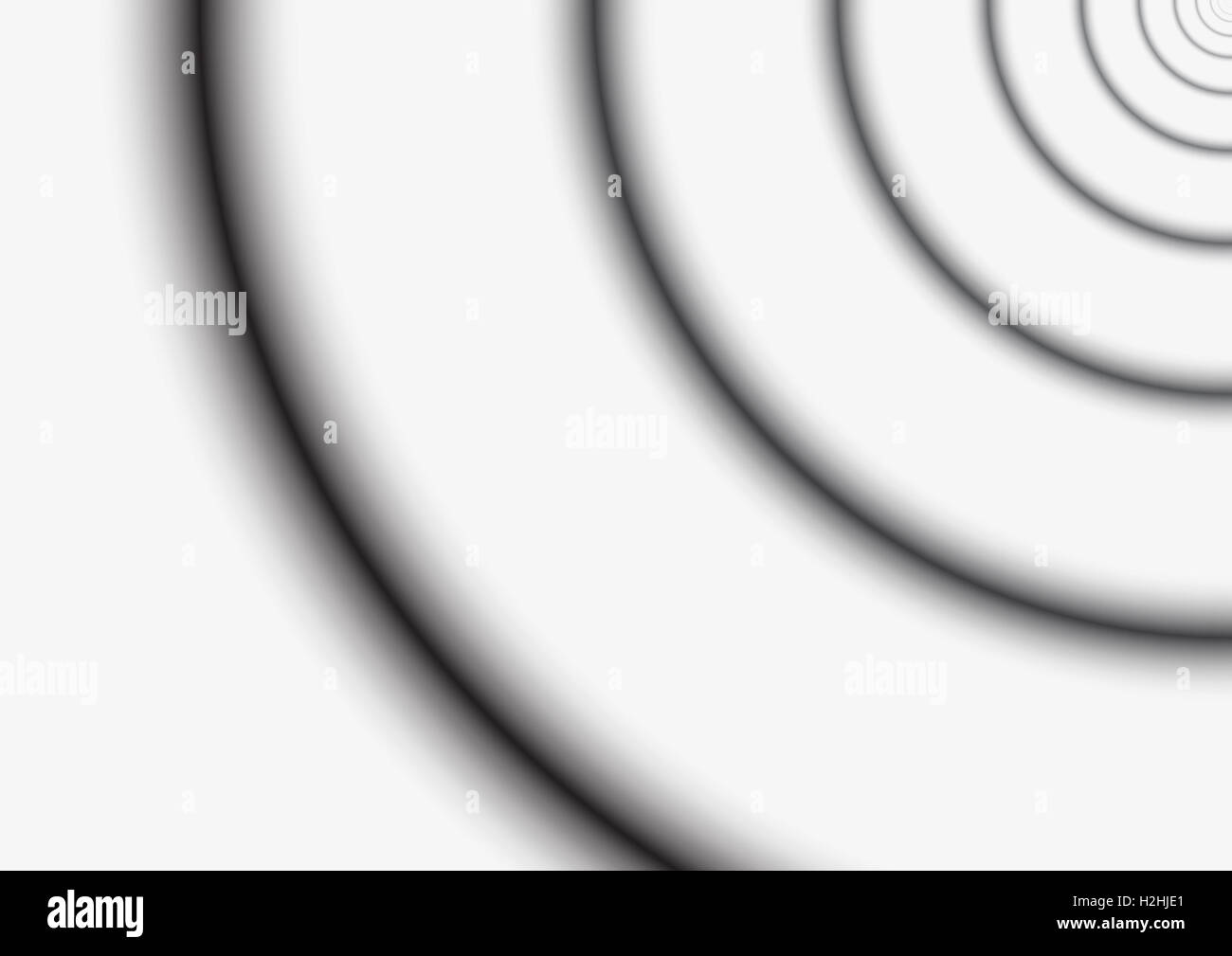 [JPEG] Hintergrund - Fibonacci Kreise - schwarz / weiß monochromen Graustufen - Nuten Konzept - Vektor-illustration Stockfoto