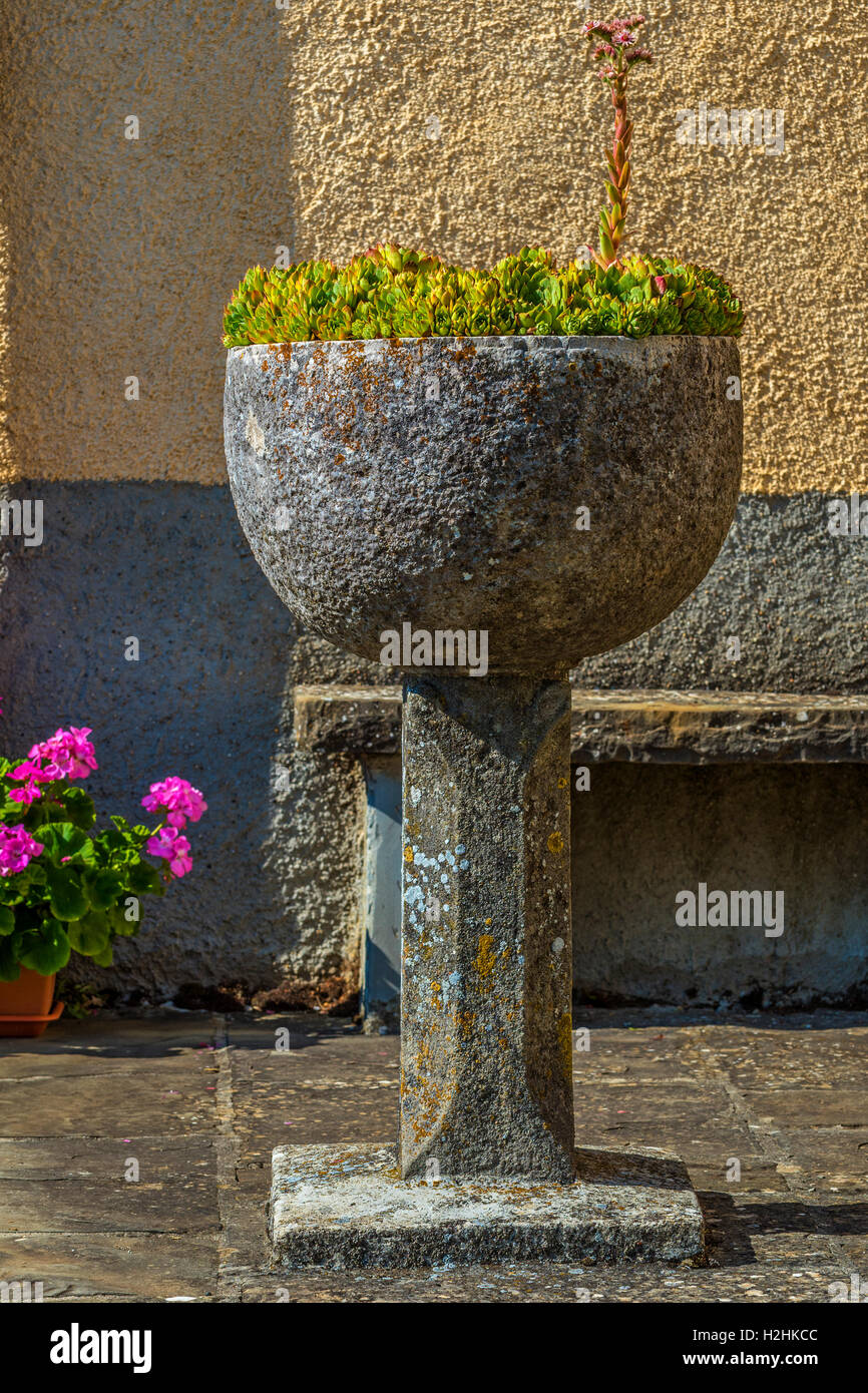 Italien Emilia Romagna Francigena Weg - Castellonchio insbesondere in der Nähe der Kirche Stockfoto
