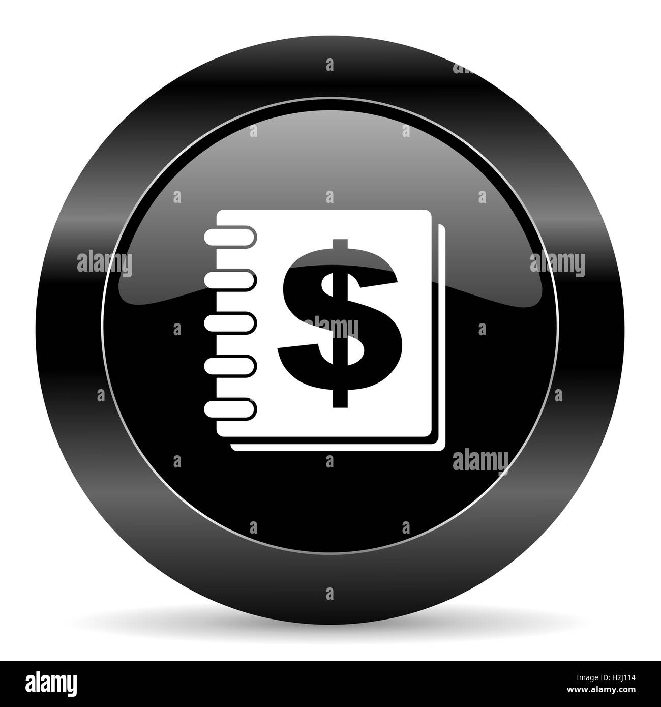 Geld-Symbol Stockfoto