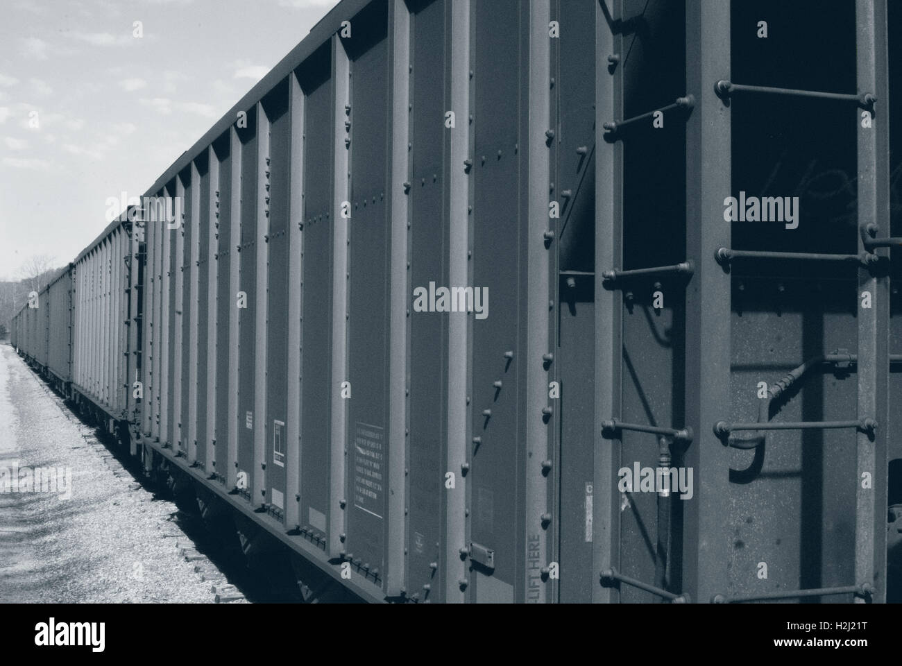 Boxcar Stockfoto