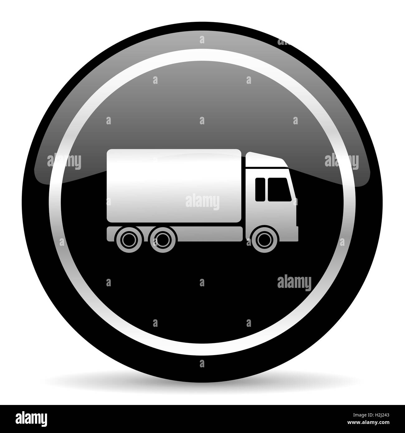 Symbol "Lieferung" Stockfoto