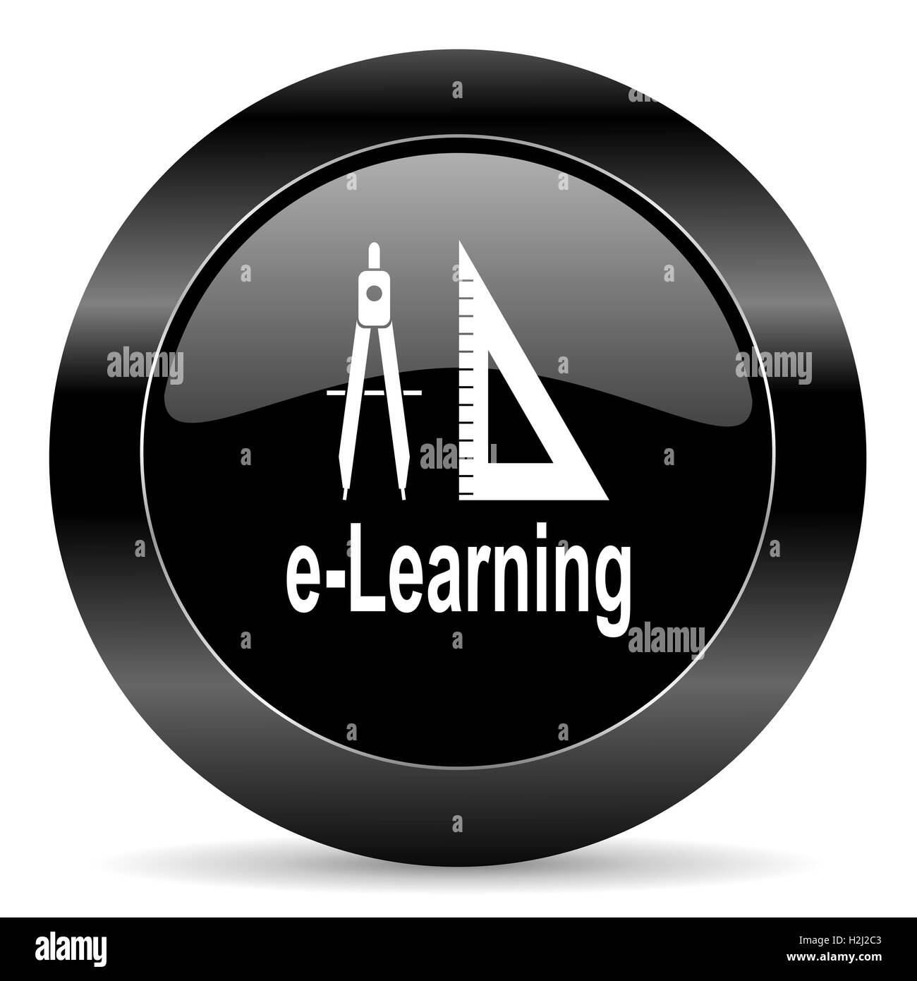 Larning Symbol Stockfoto